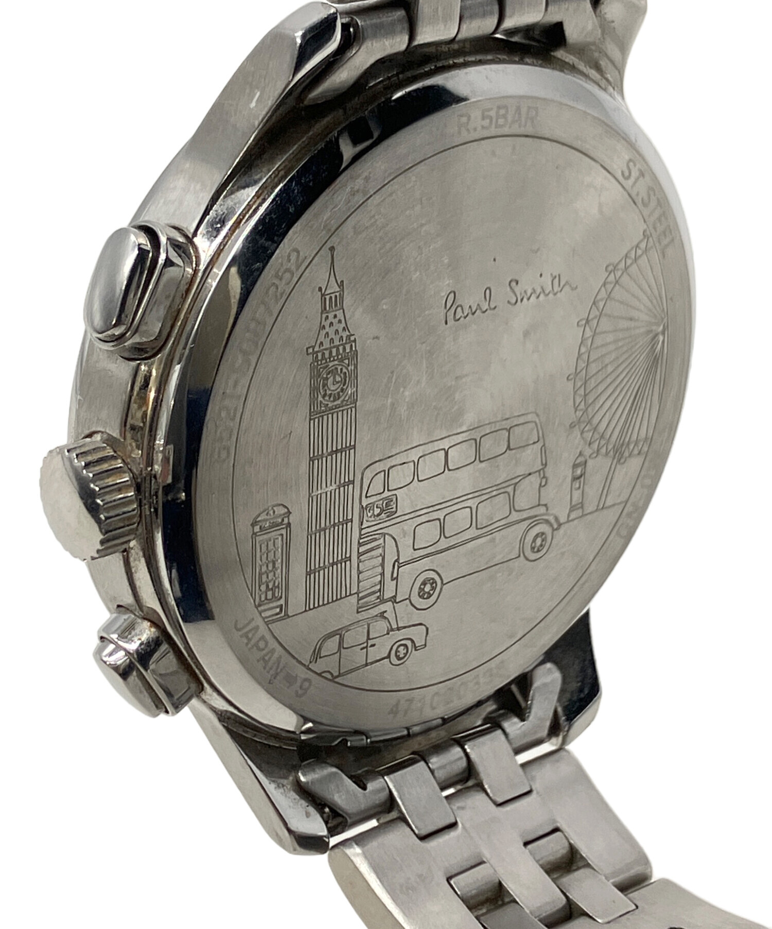 ポールスミス 6355-T010997 クォーツ腕時計/アナログ Paul Smith(ポールスミス) / クォーツ腕時計/アナログ/ステンレス/BLU