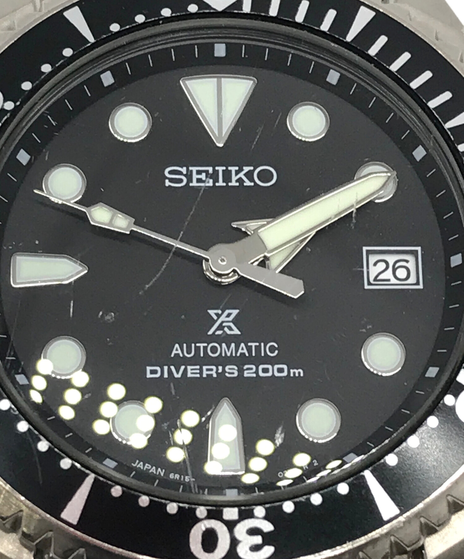 中古 両方稼働済ですが、SEIKOはリューズ部分動きません。BELFONTは