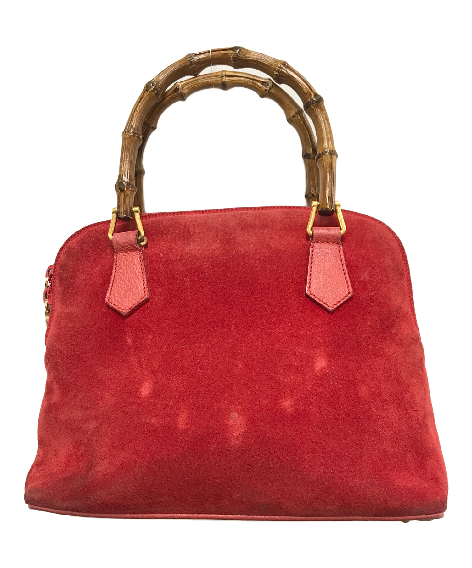 中古・古着通販】GUCCI (グッチ) ハンドバッグ レッド｜ブランド・古着 