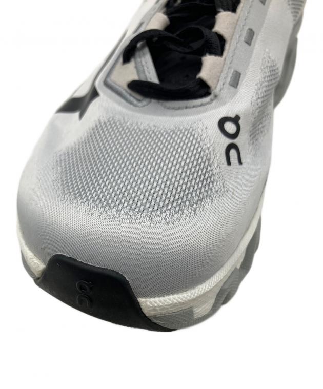 On オン スニーカー 27cm グレー 【古着】【中古】 中古・古着通販】on (オン) スニーカー グレー×ブラック サイズ:7