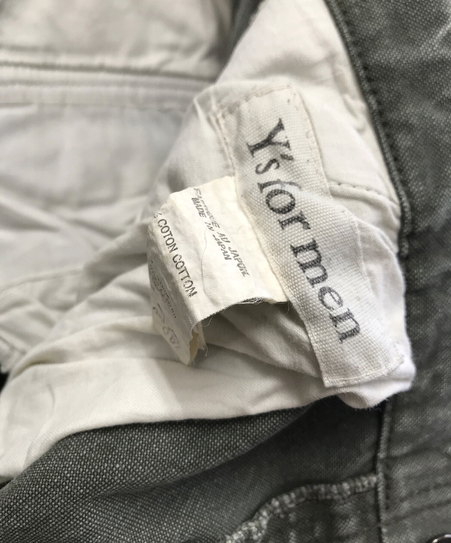 中古・古着通販】Y's for men (ワイズフォーメン) カーゴパンツ