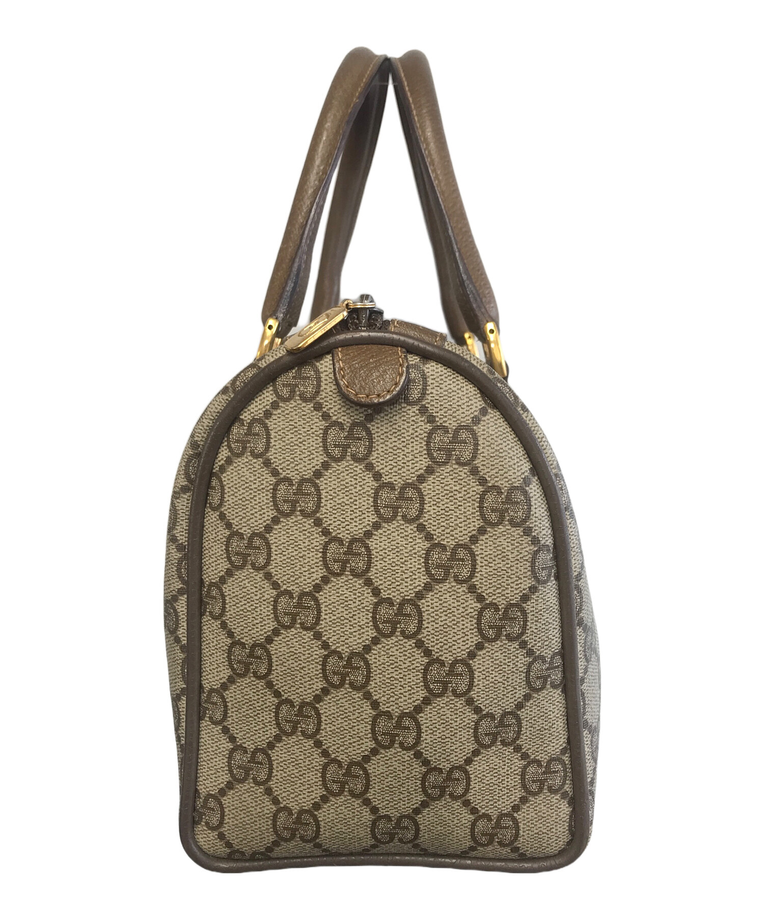 中古・古着通販】GUCCI (グッチ) ミニボストンバッグ ベージュ