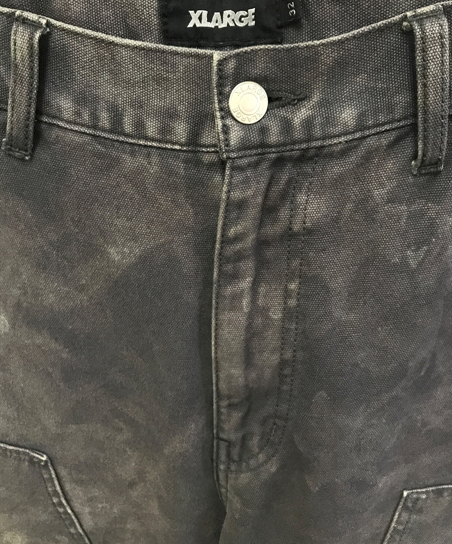 中古・古着通販】X-LARGE (エクストララージ) ダブルニーブラック