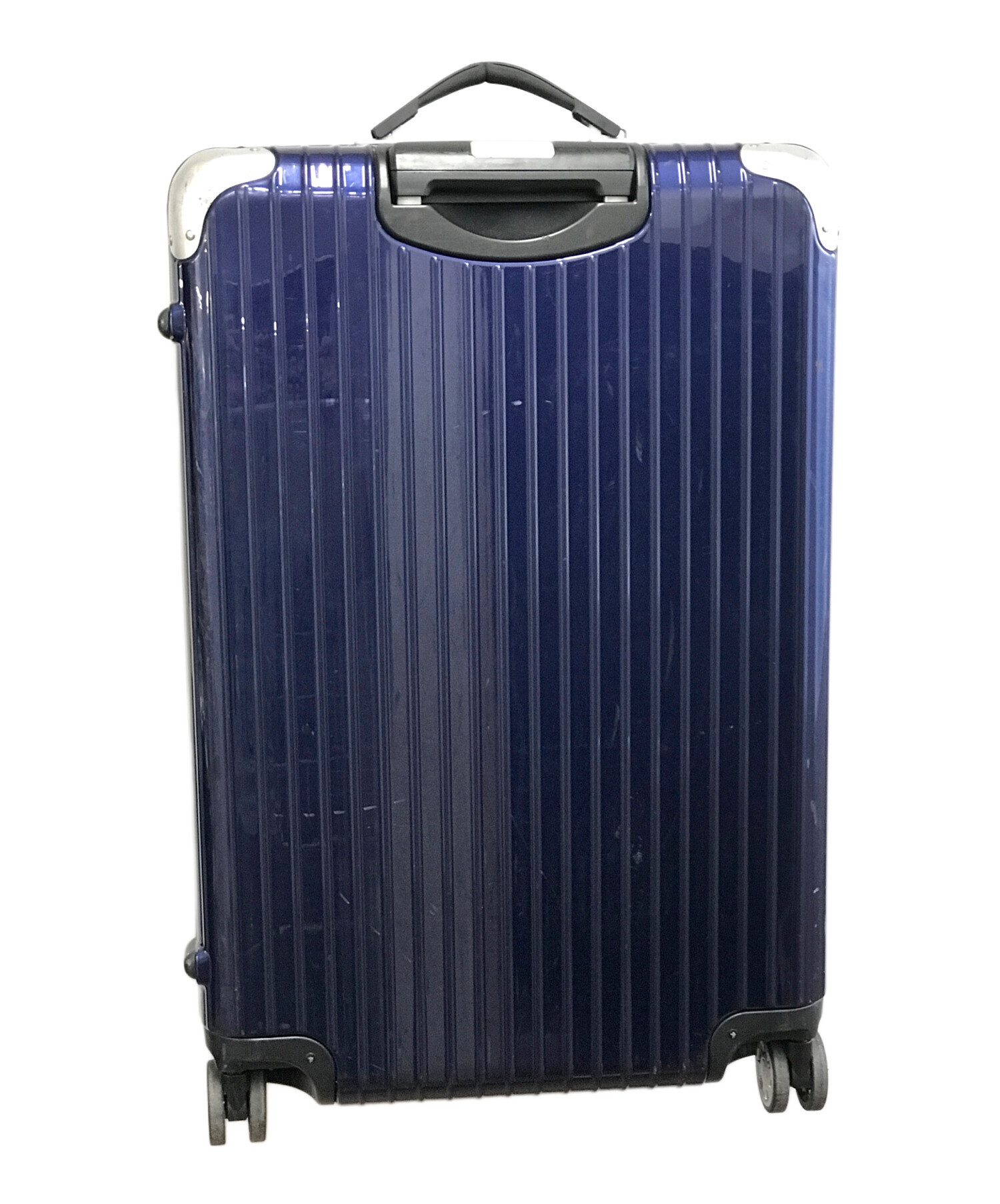 リモワ　RIMOWA ブルー　中古 中古・古着通販】RIMOWA (リモワ) キャリーバッグ ブルー｜ブランド