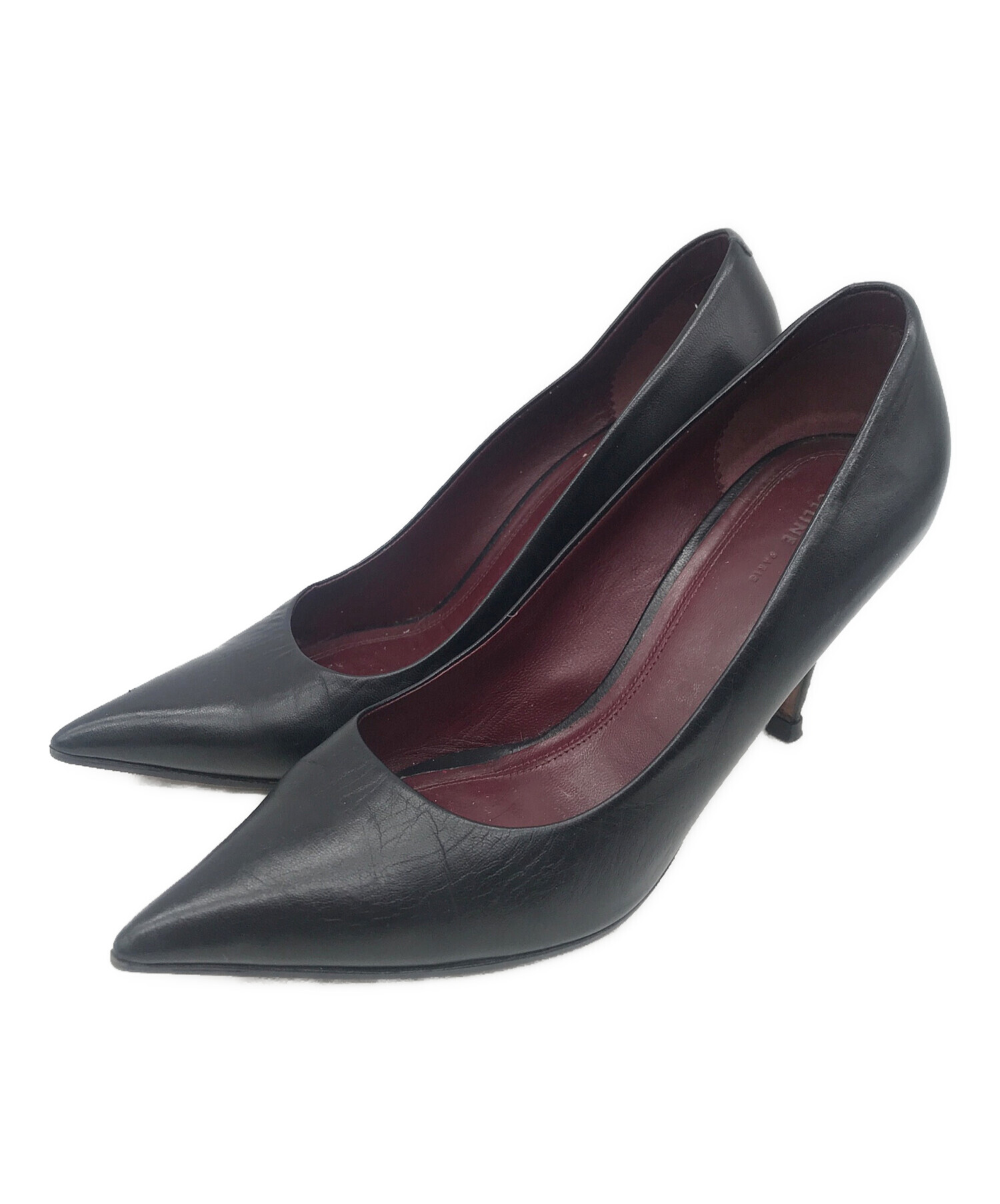 中古・古着通販】CELINE (セリーヌ) ヒールパンプス ブラック サイズ  