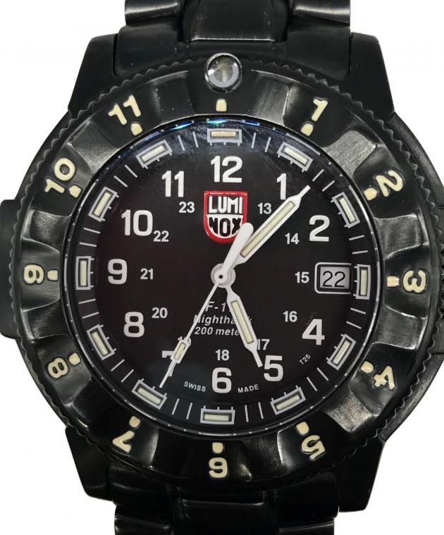 luminox 腕時計 ジャンク品 中古・古着通販】LUMINOX (ルミノックス) 腕時計 ブラック｜ブランド