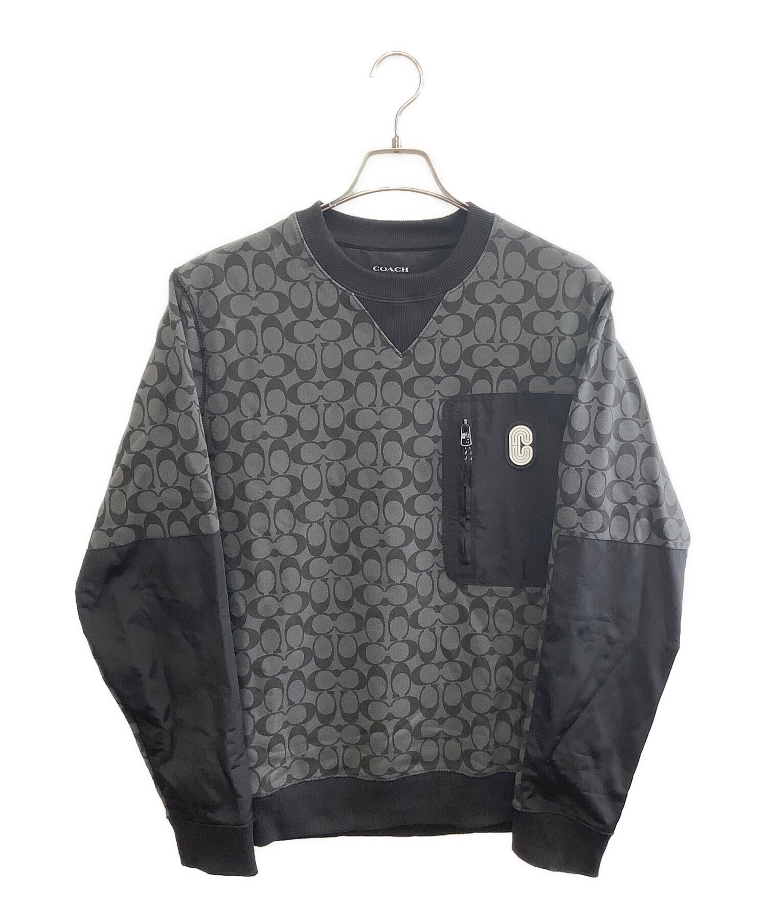 中古・古着通販】COACH (コーチ) シグネチャークルーネックスウェット