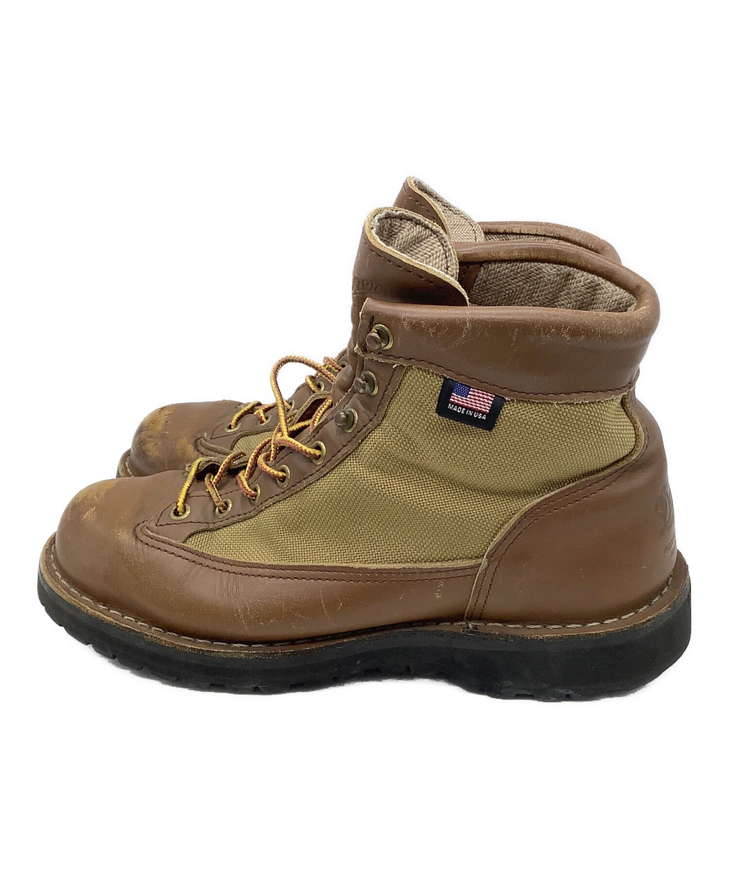 ダナー　US8 ブラウン　使用感あり 中古・古着通販】Danner (ダナー) ブーツ ブラウン サイズ:EUR42 US8(1