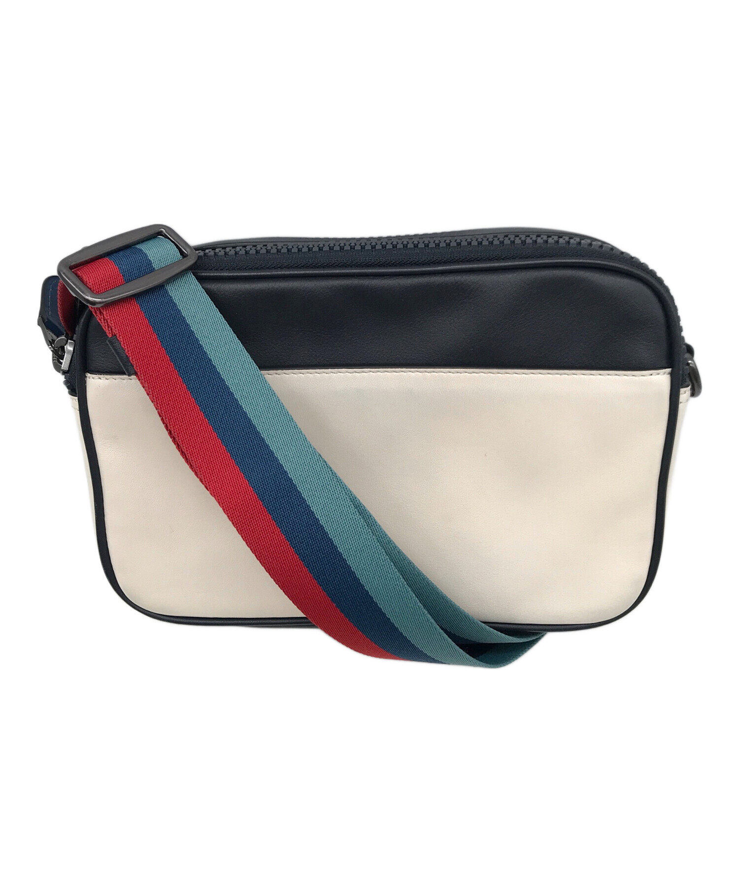 中古・古着通販】COACH (コーチ) ショルダーバッグ ホワイト