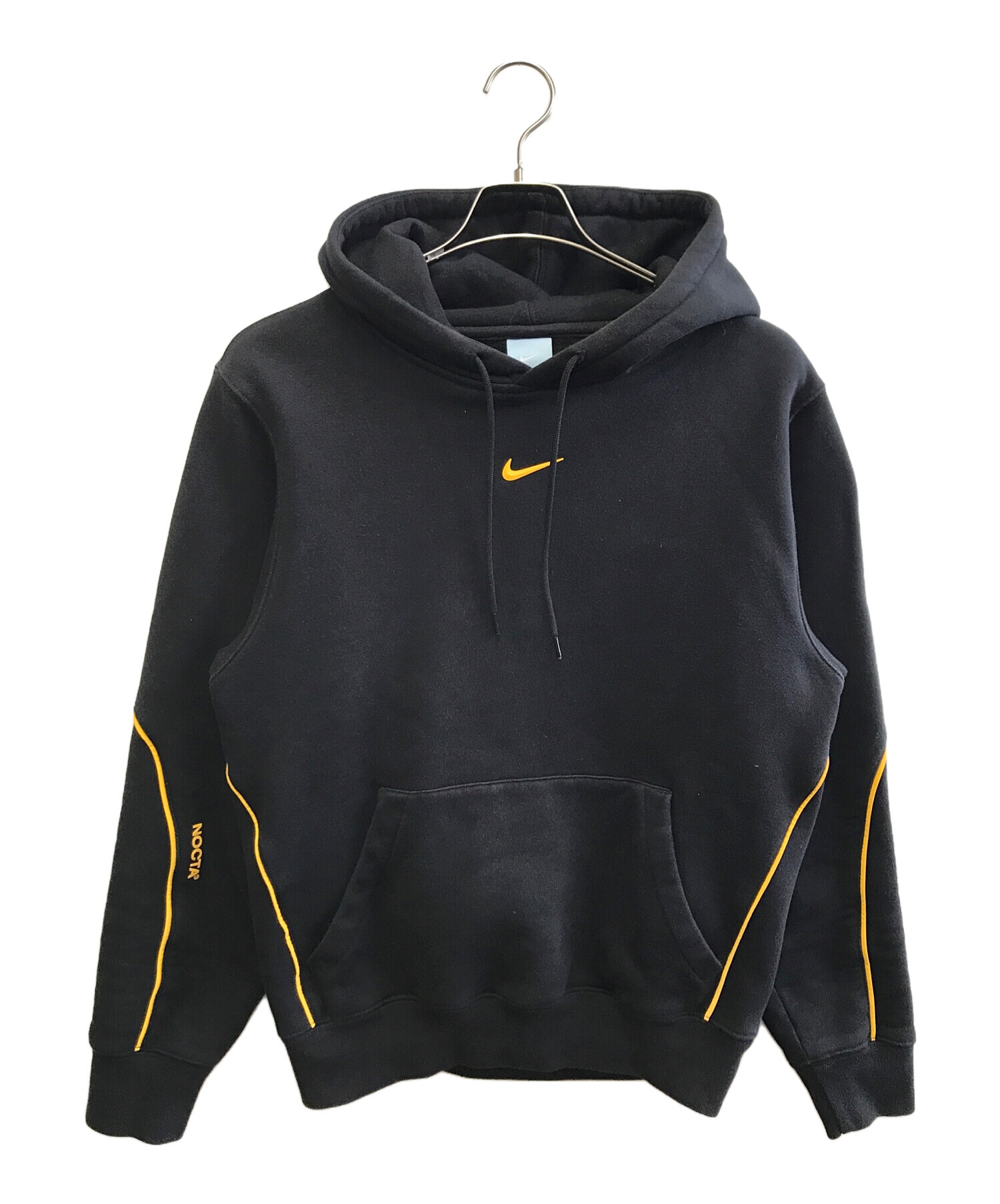 中古・古着通販】NIKE (ナイキ) プルオーバーパーカー ブラック サイズ 