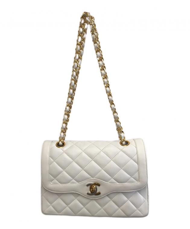 中古・古着通販】CHANEL (シャネル) コンビカラーチェーンショルダー
