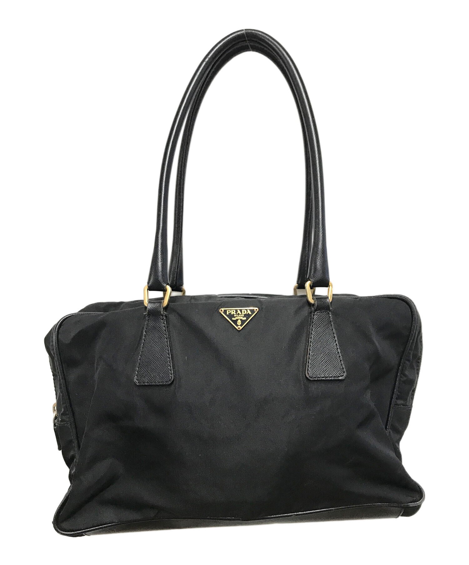 中古・古着通販】PRADA (プラダ) ナイロントートバッグ ブラック