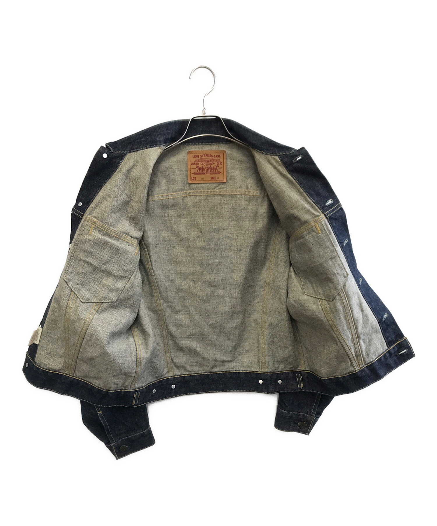 【らい】リーバイス 557 タイプ3 デニムジャケット サイズ42 楽天市場】Levi's リーバイス 557XX タイプ III ジャケット 1961年