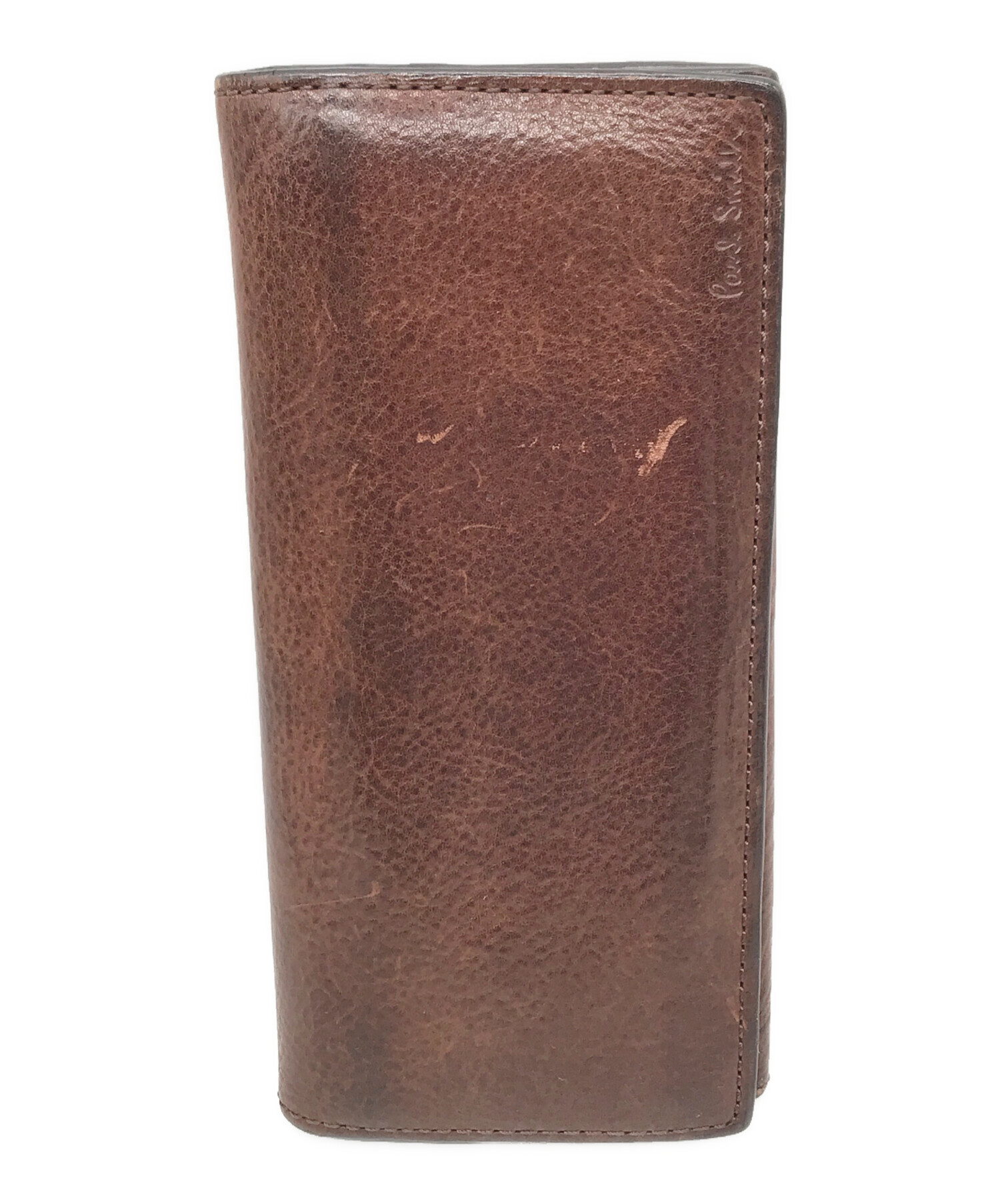 中古・古着通販】Paul Smith (ポールスミス) 長財布 ブラウン 