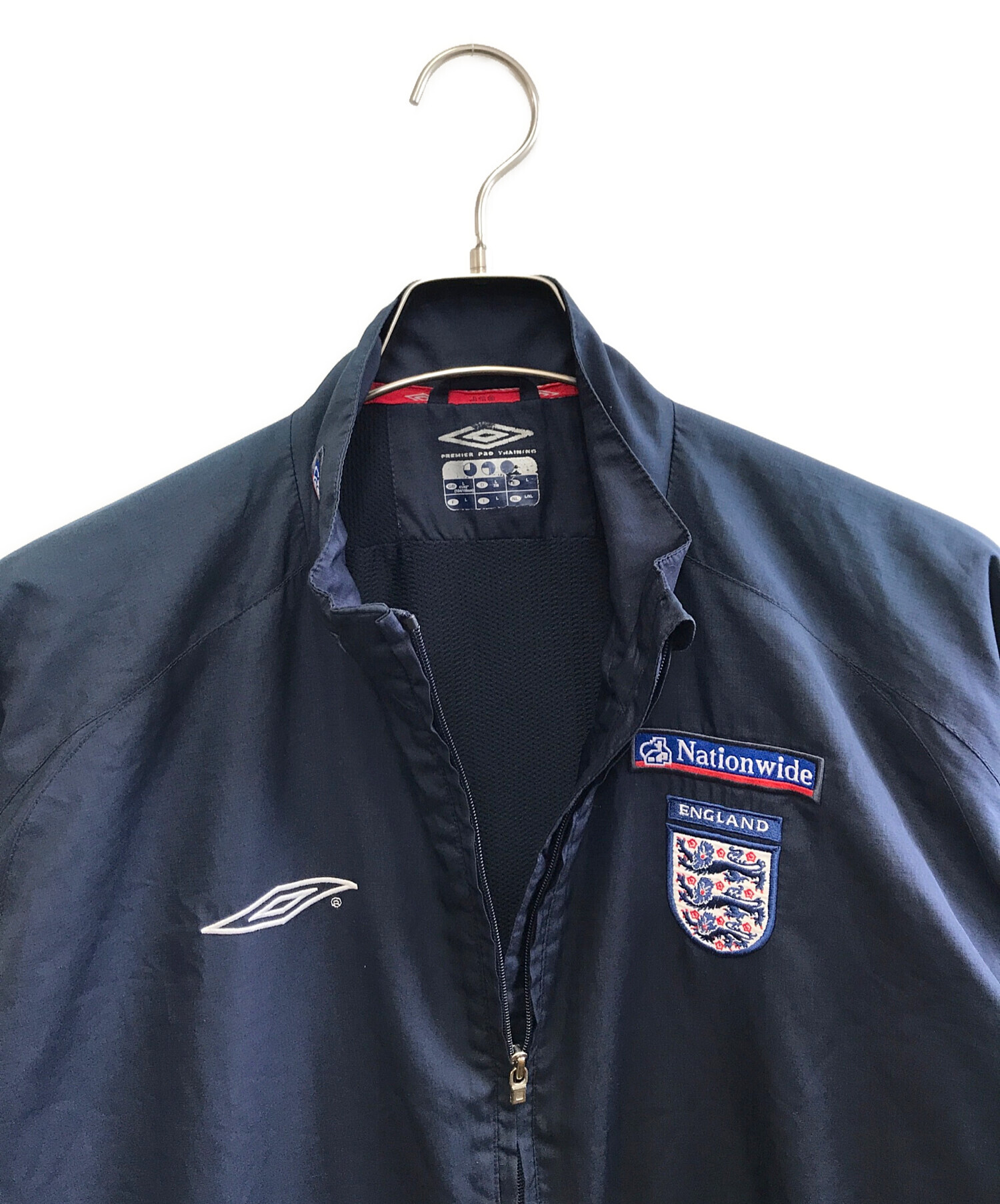 中古・古着通販】UMBRO (アンブロ) ナイロンジャケット ネイビー