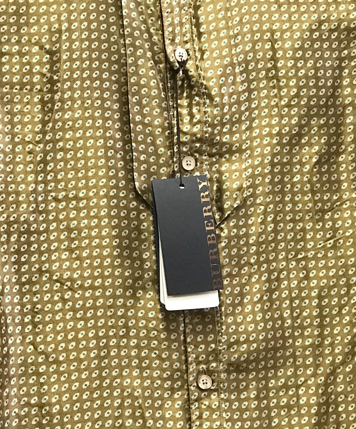 中古・古着通販】BURBERRY (バーバリー) 長袖シャツ ベージュ サイズ 