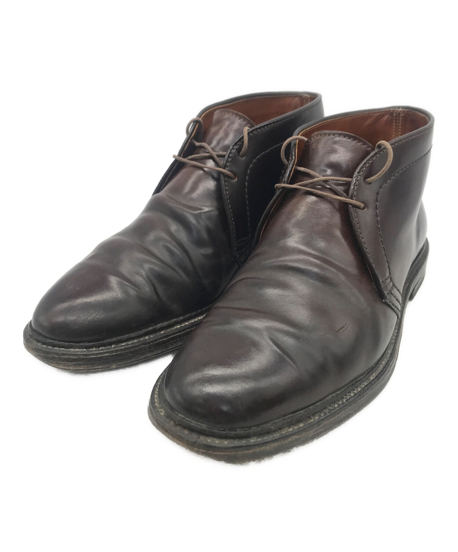 中古・古着通販】Alden (オールデン) チャッカブーツ ブラウン サイズ