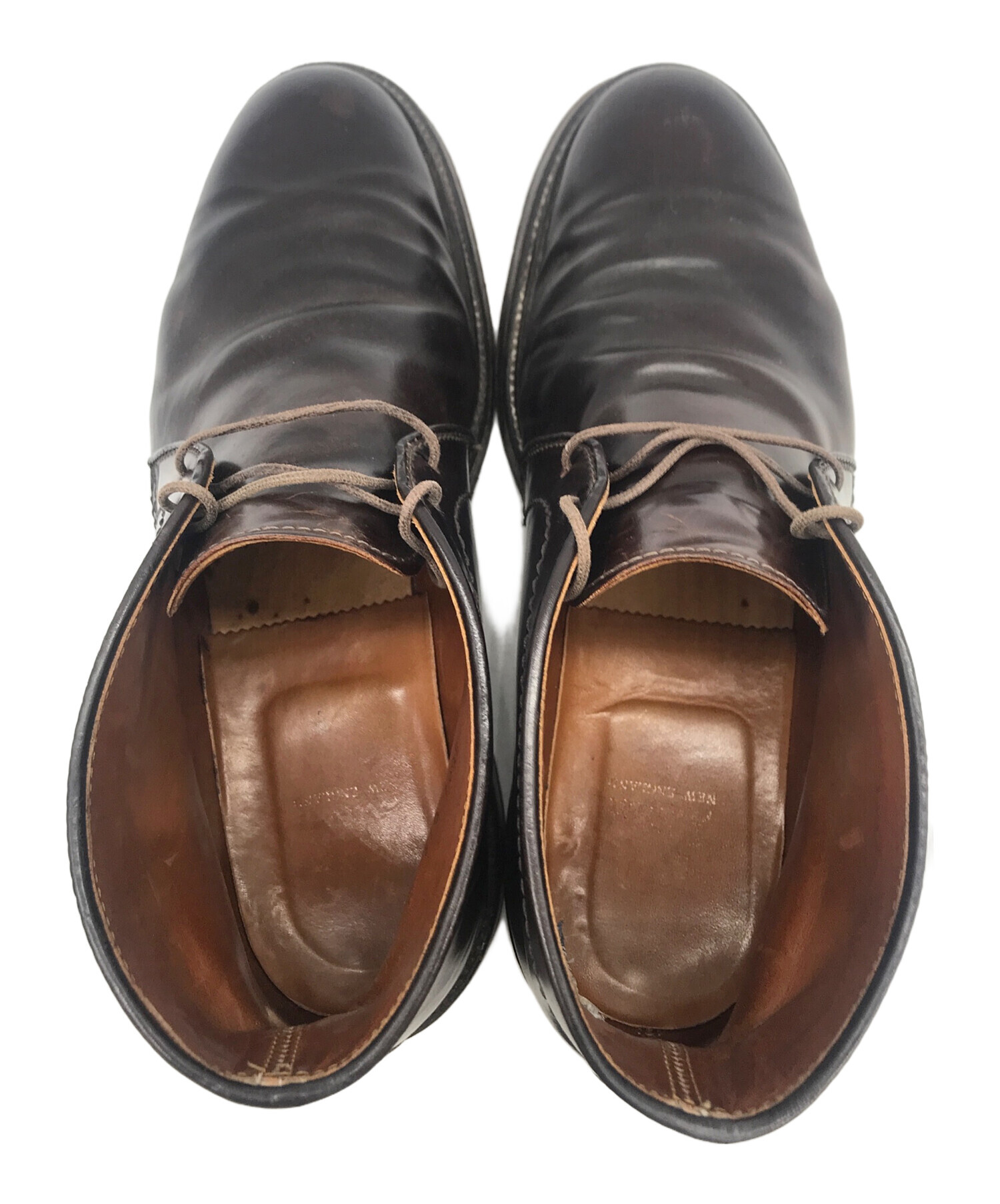 中古・古着通販】Alden (オールデン) チャッカブーツ ブラウン サイズ