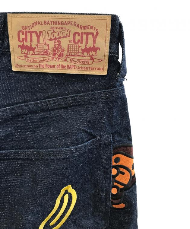 中古・古着通販】A BATHING APE (ア ベイシング エイプ) デニムパンツ