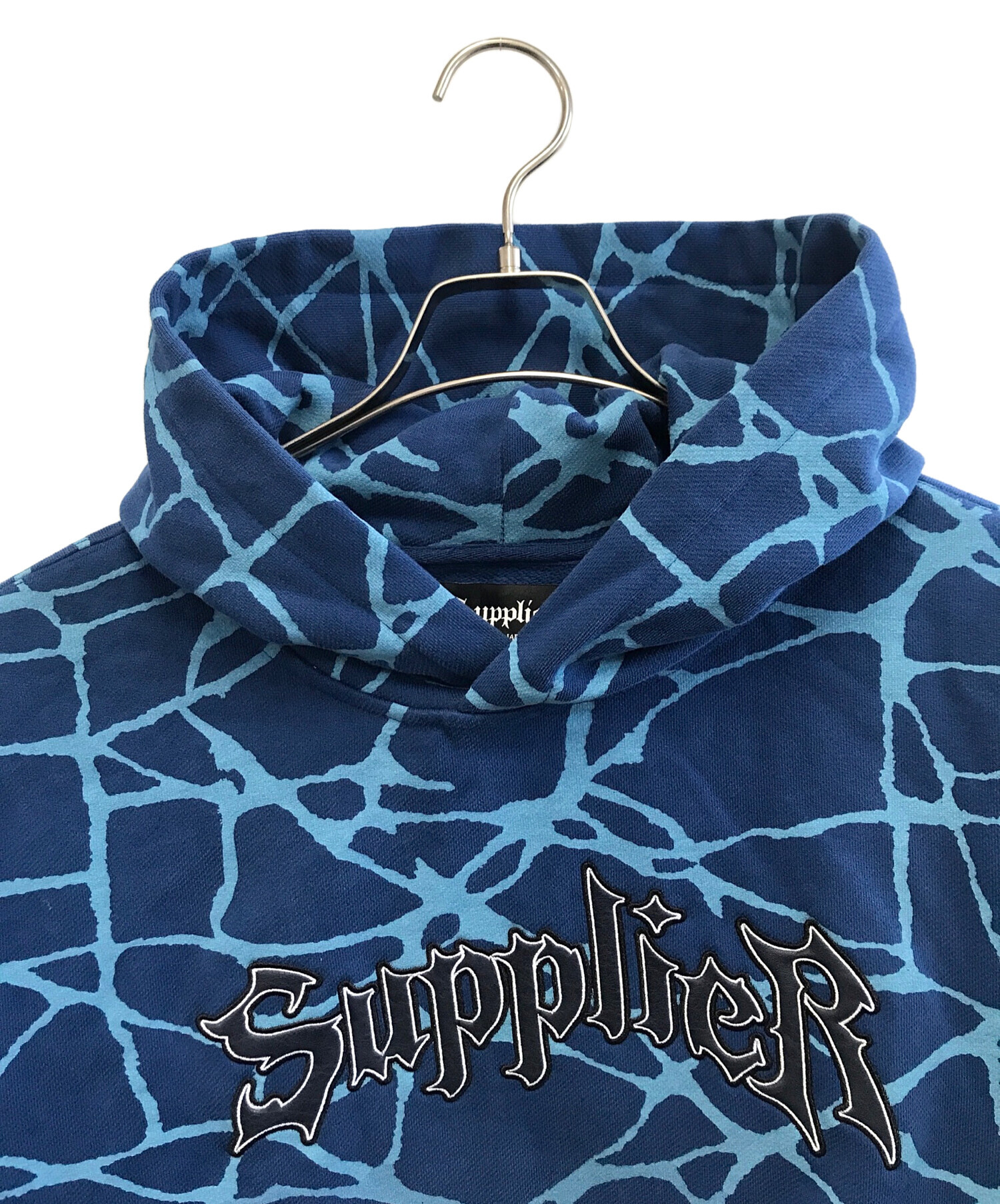 中古・古着通販】SUPPLIER (サプライヤー) パーカー ブルー×スカイ