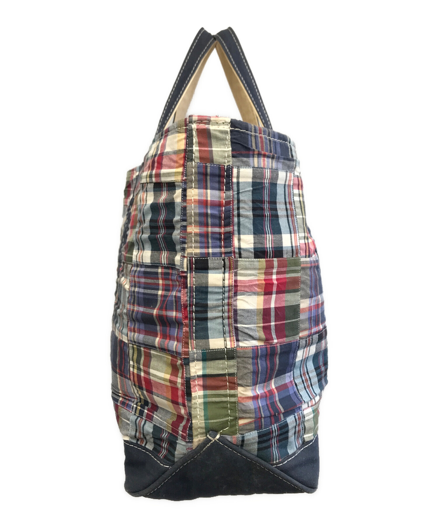 中古・古着通販】L.L.Bean (エルエルビーン) パッチワークトートバッグ