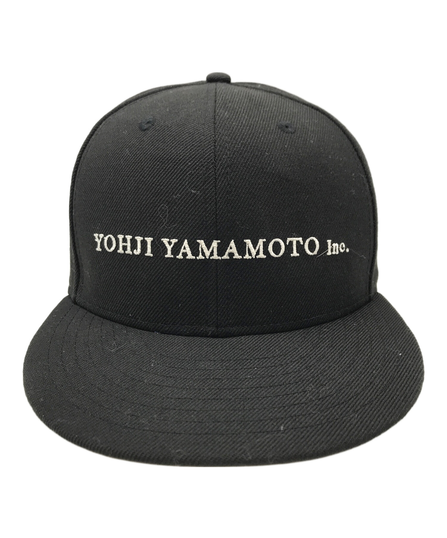 中古・古着通販】YOHJI YAMAMOTO (ヨウジヤマモト) キャップ ブラック