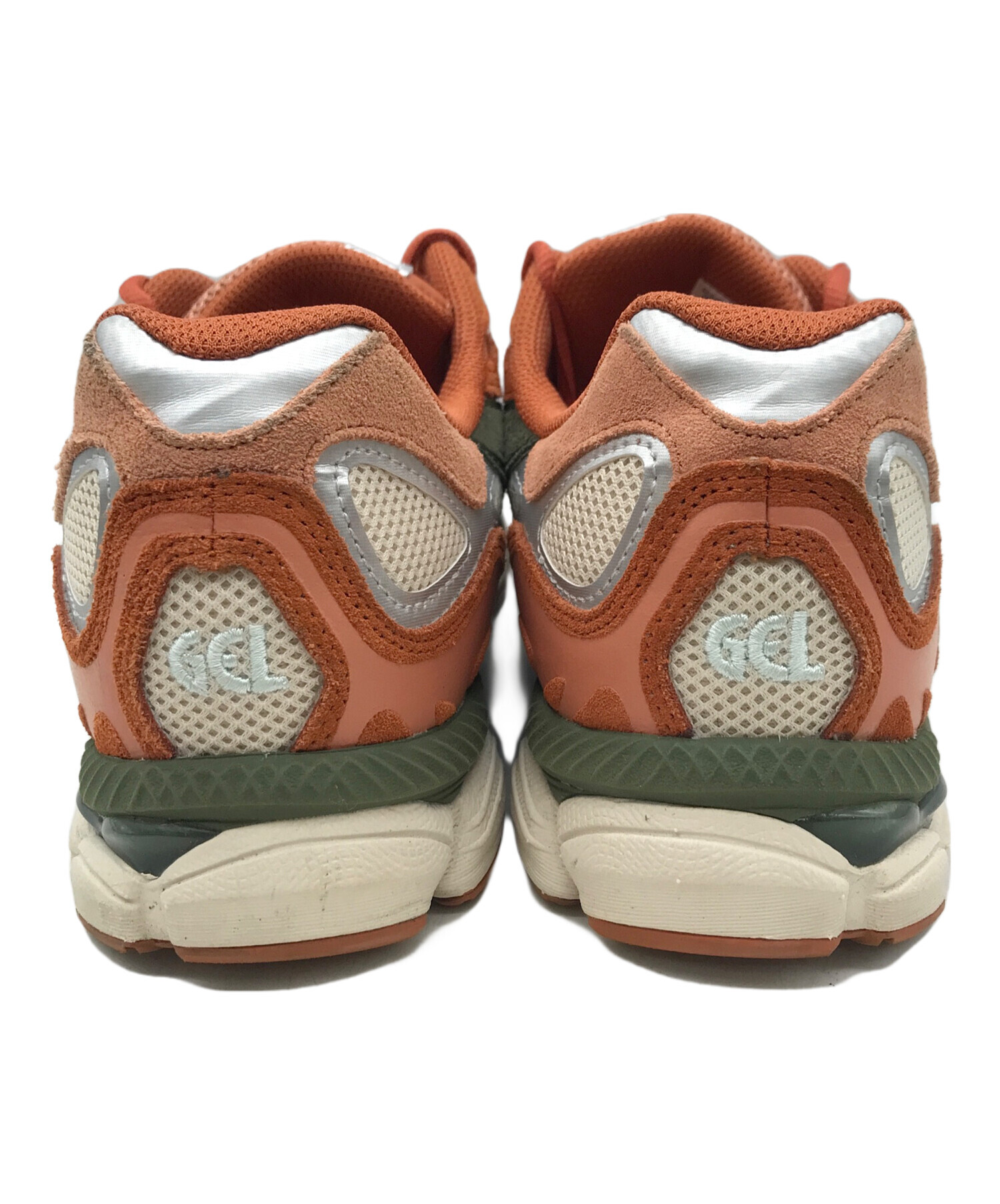 中古・古着通販】asics (アシックス) スニーカー ブラウン×グリーン