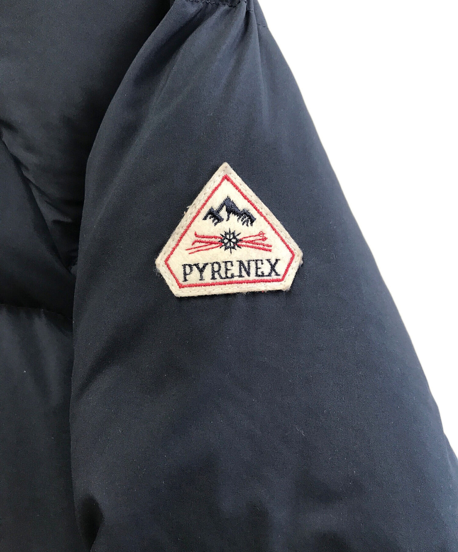 中古・古着通販】Pyrex (パイレックス) ダウンコート ネイビー サイズ 
