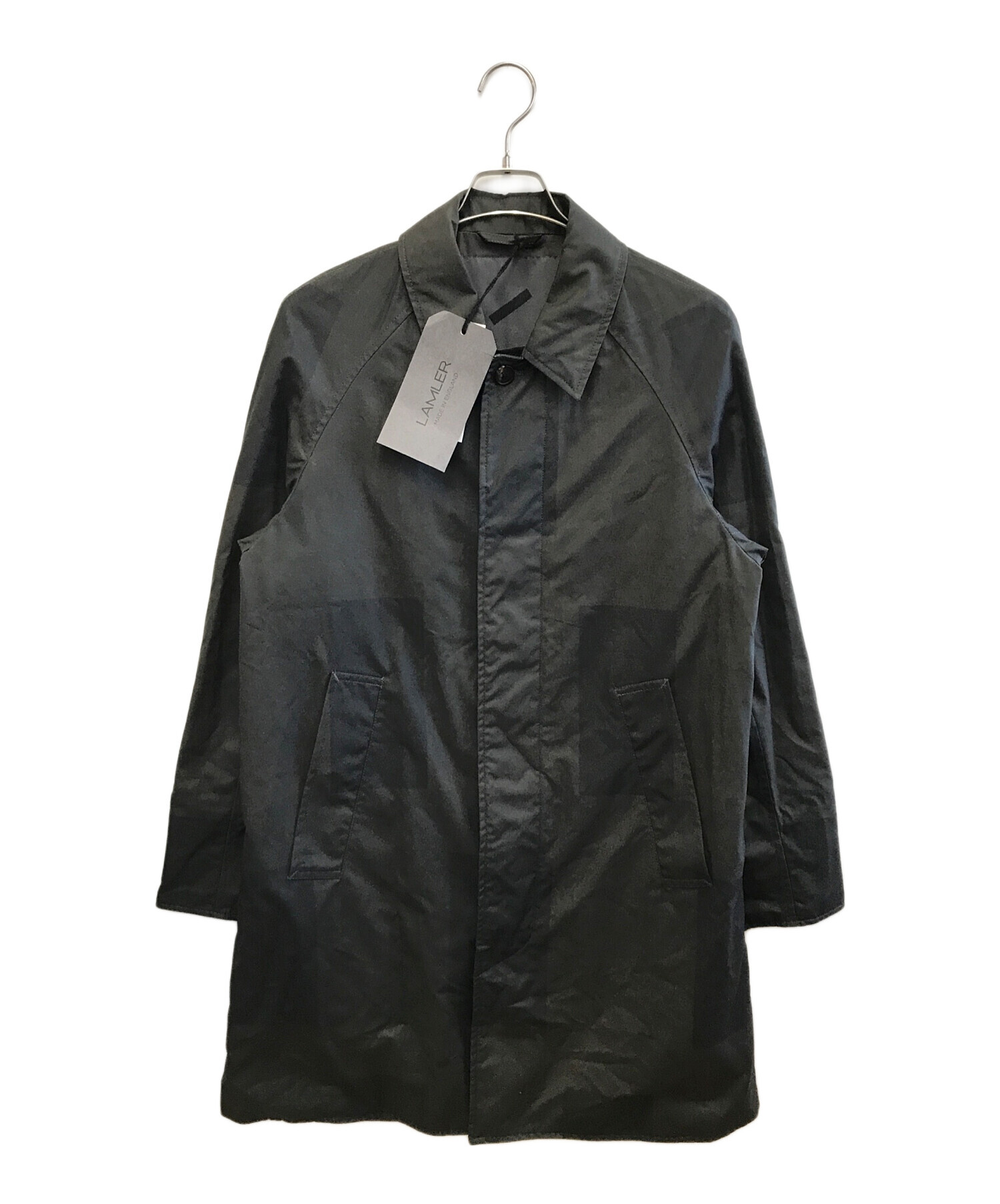 中古・古着通販】lamler (ラムラー) オイルドコート オリーブ サイズ:S 