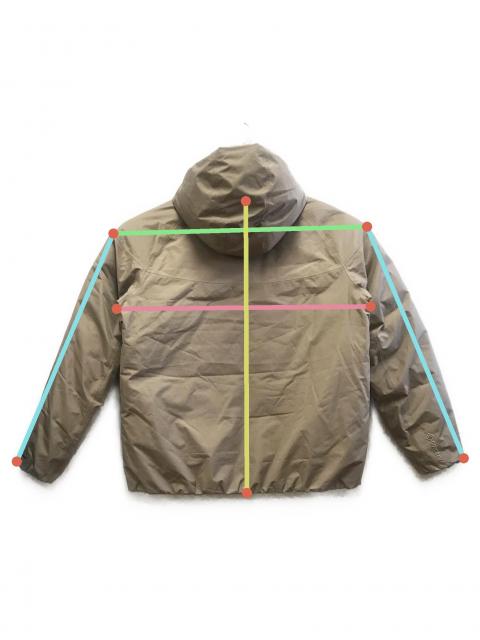 【新品未使用】NIKE ダウンジャケット 中古・古着通販】NIKE (ナイキ) ダウンジャケット ベージュ サイズ:M