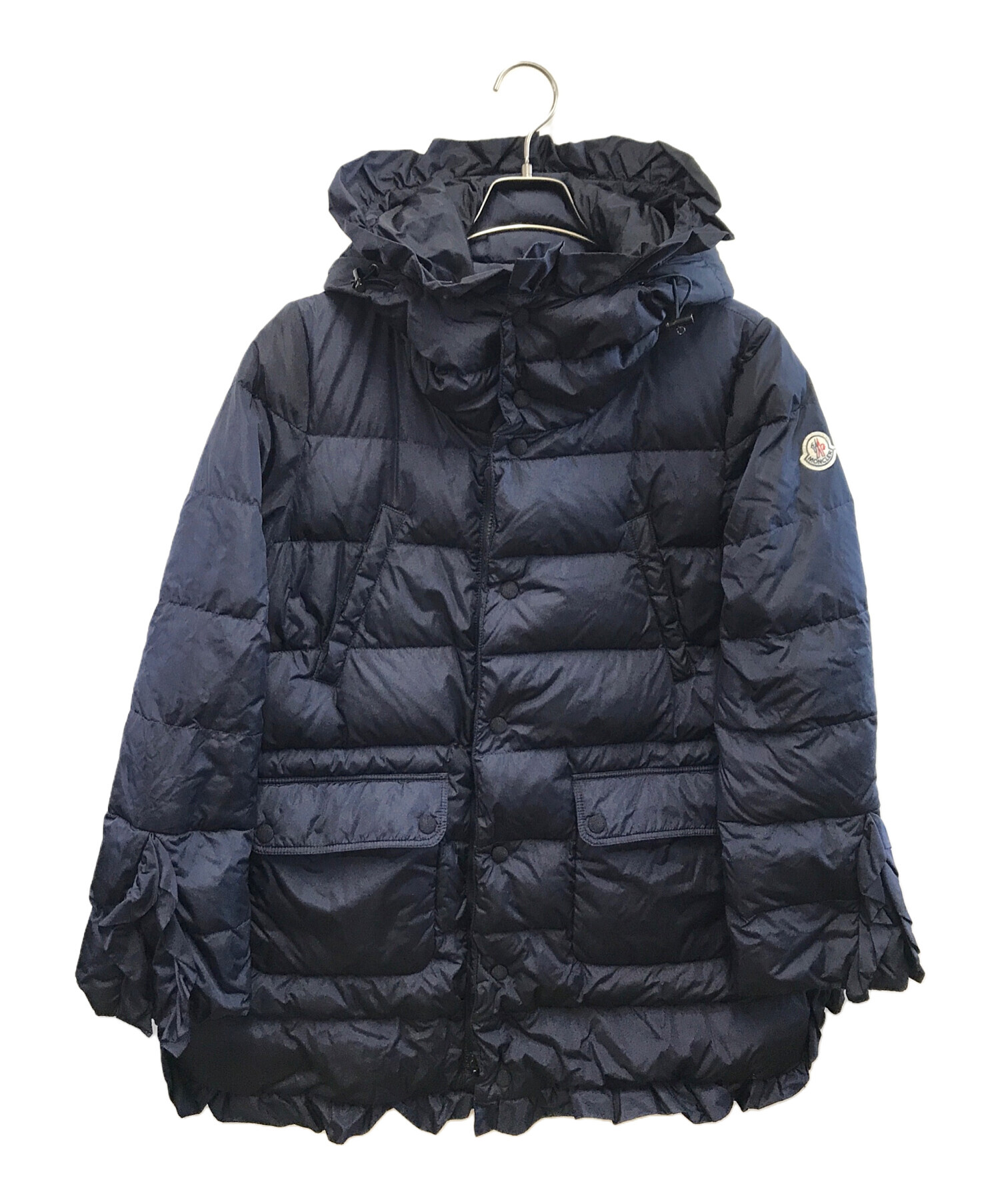 中古・古着通販】MONCLER (モンクレール) ダウンコート ネイビー 