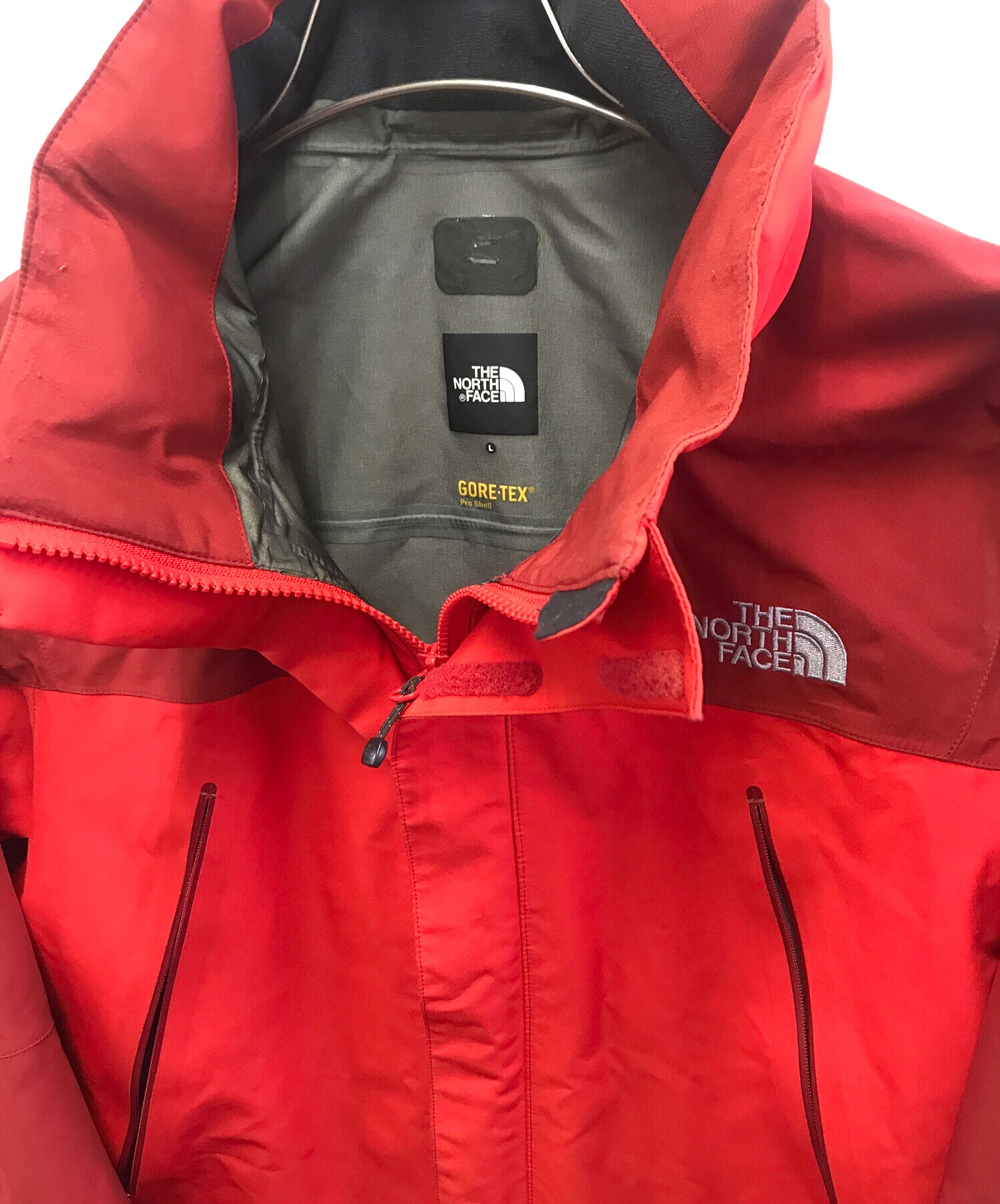 【古着】THE NORTH FACE(ノースフェイス)マウンテンパーカー L 赤 中古・古着通販】THE NORTH FACE (ザ ノース フェイス) マウンテン