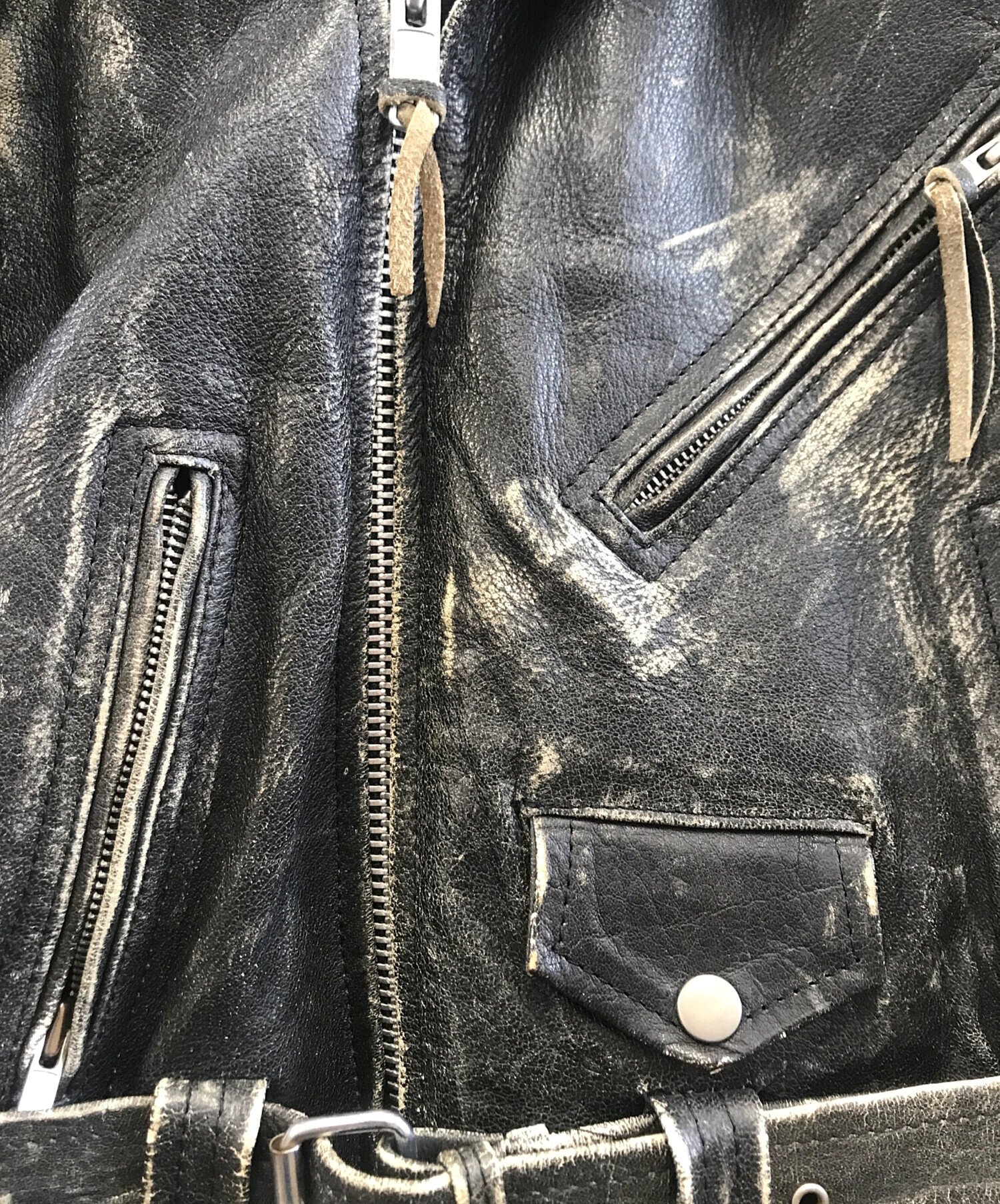中古・古着通販】L.A.ROXX (L.A.ROXX) シングルライダースジャケット