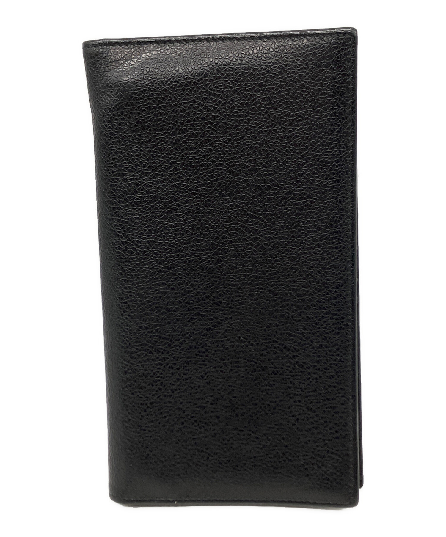 未使用✨ブルガリ レザー　二つ折り長財布 ブラック 中古・古着通販】BVLGARI (ブルガリ) 2つ折り長財布 ブラック