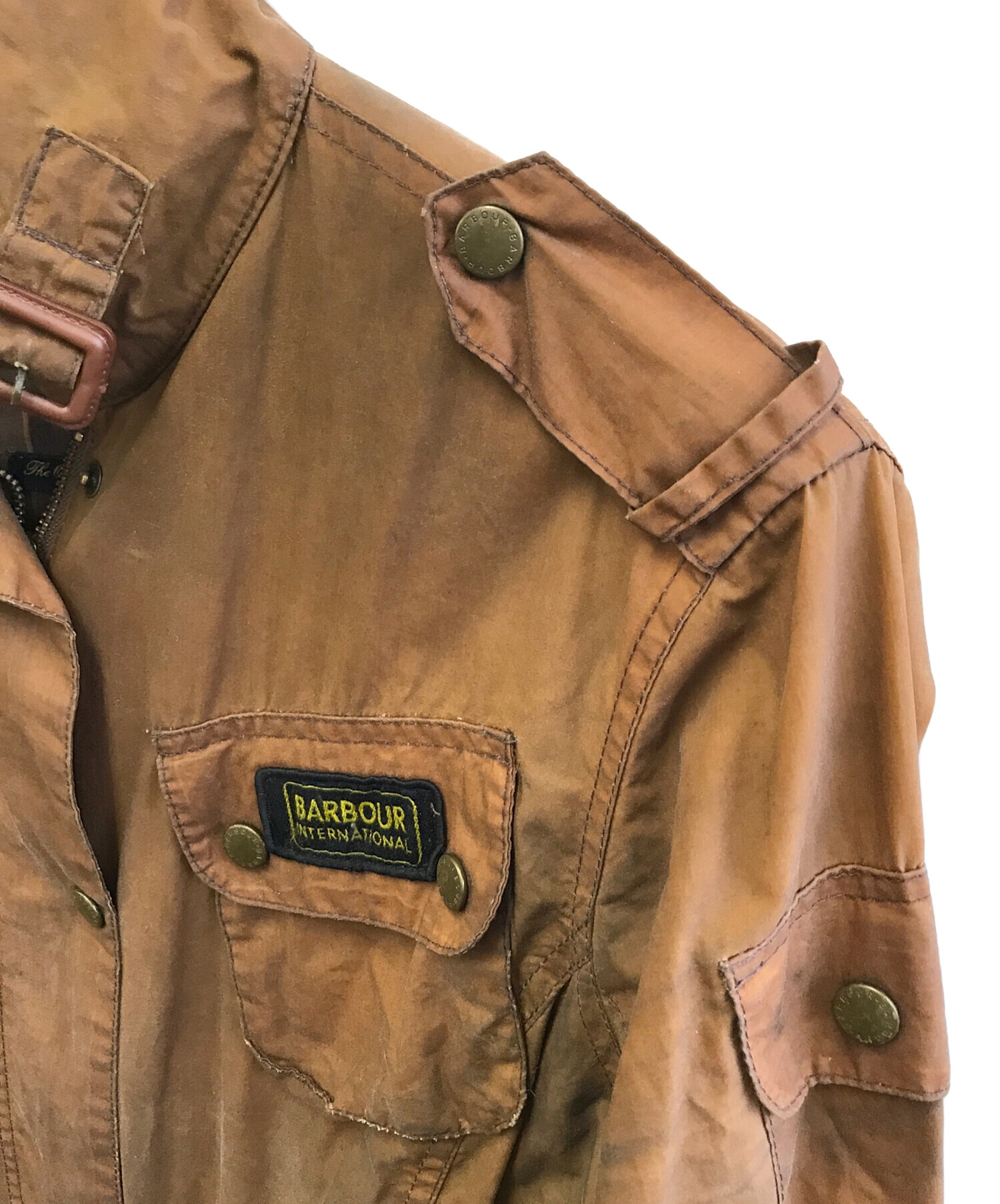 中古・古着通販】Barbour (バブアー) オイルドジャケット ブラウン 