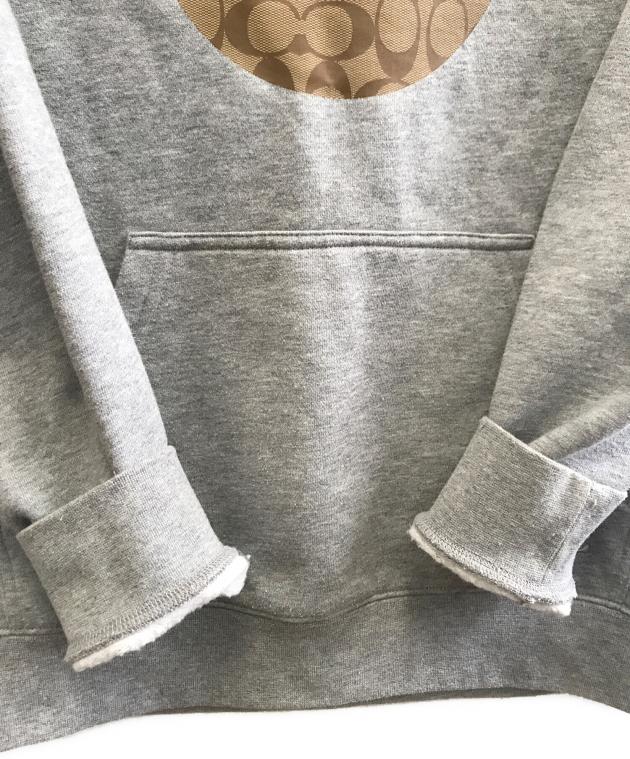 中古・古着通販】COACH (コーチ) パーカー グレー サイズ:S｜ブランド