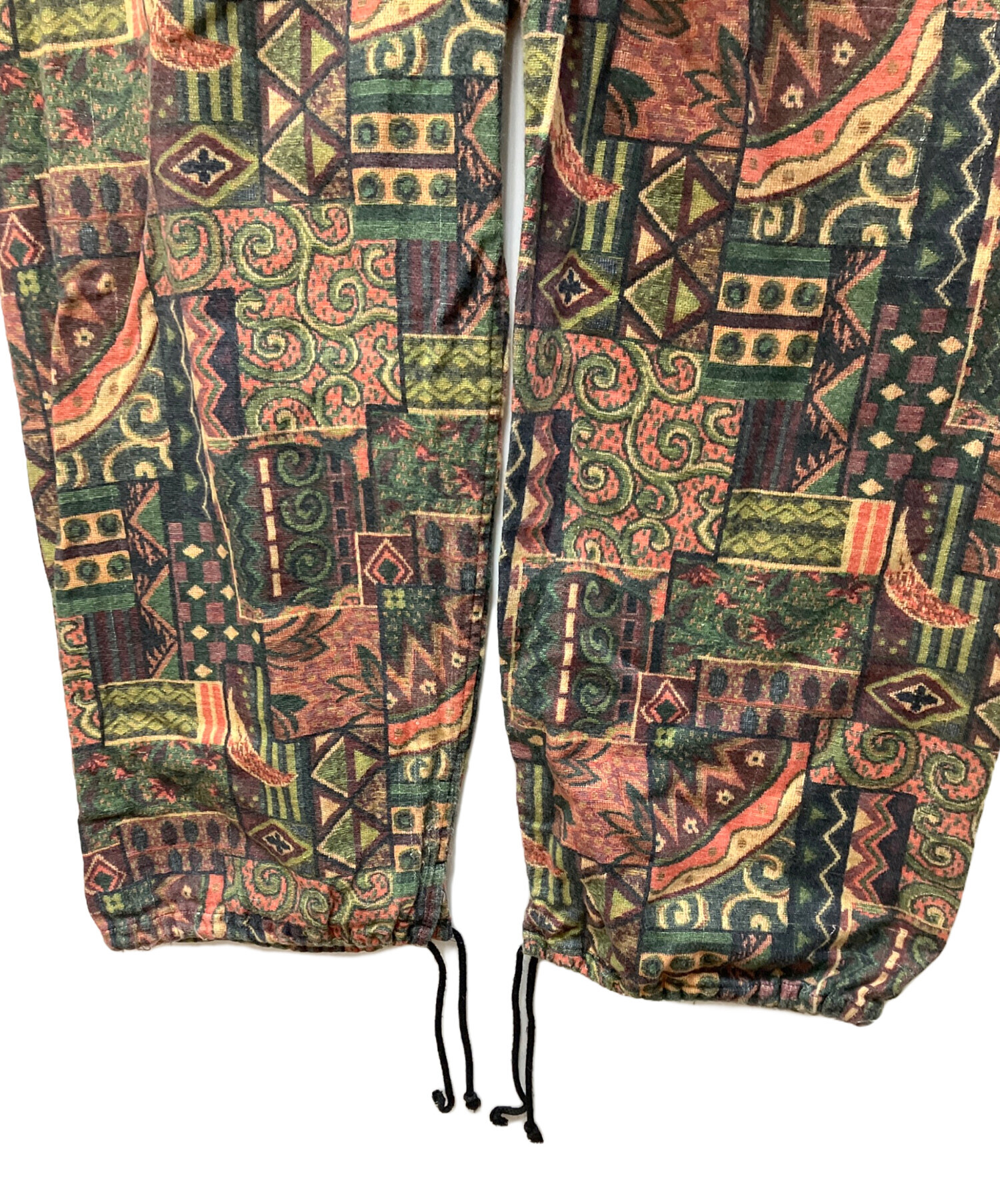 中古・古着通販】YOHJI YAMAMOTO (ヨウジヤマモト) 総柄イージーパンツ