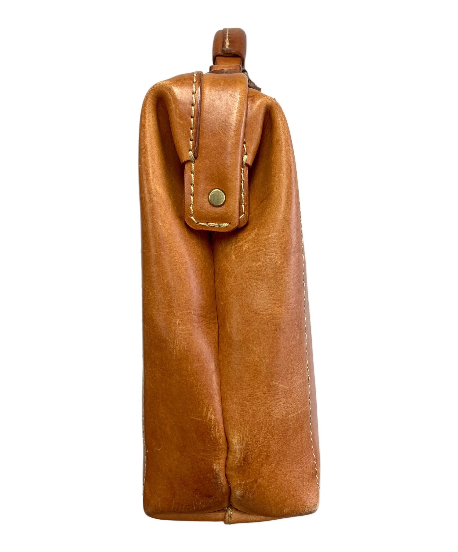 中古・古着通販】Herz (ヘルツ) ダレスバッグ ブラウン｜ブランド