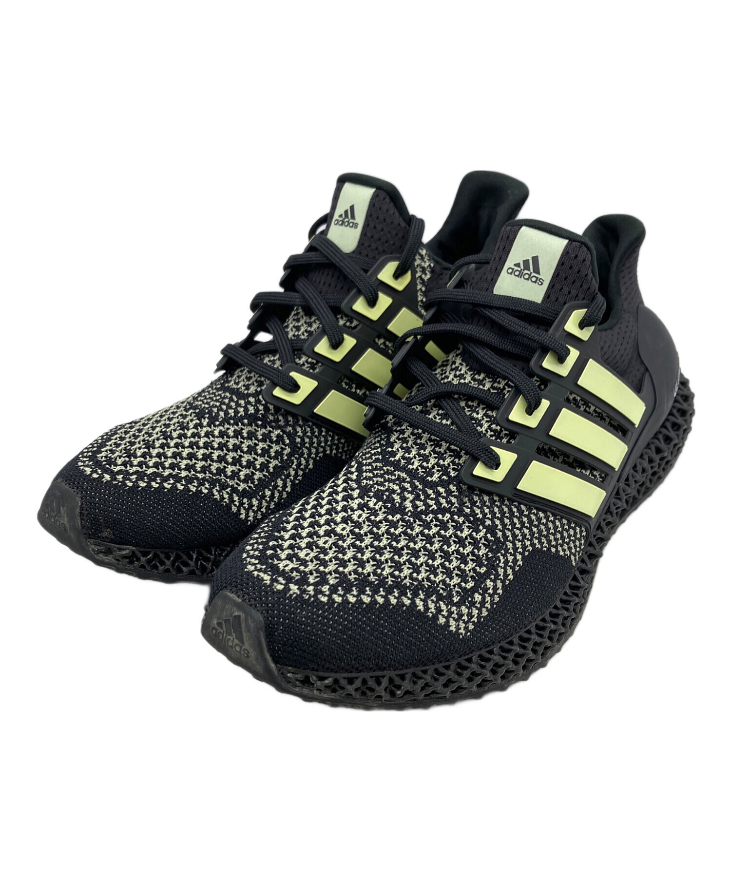 中古・古着通販】adidas (アディダス) スニーカー ブラック×イエロー 