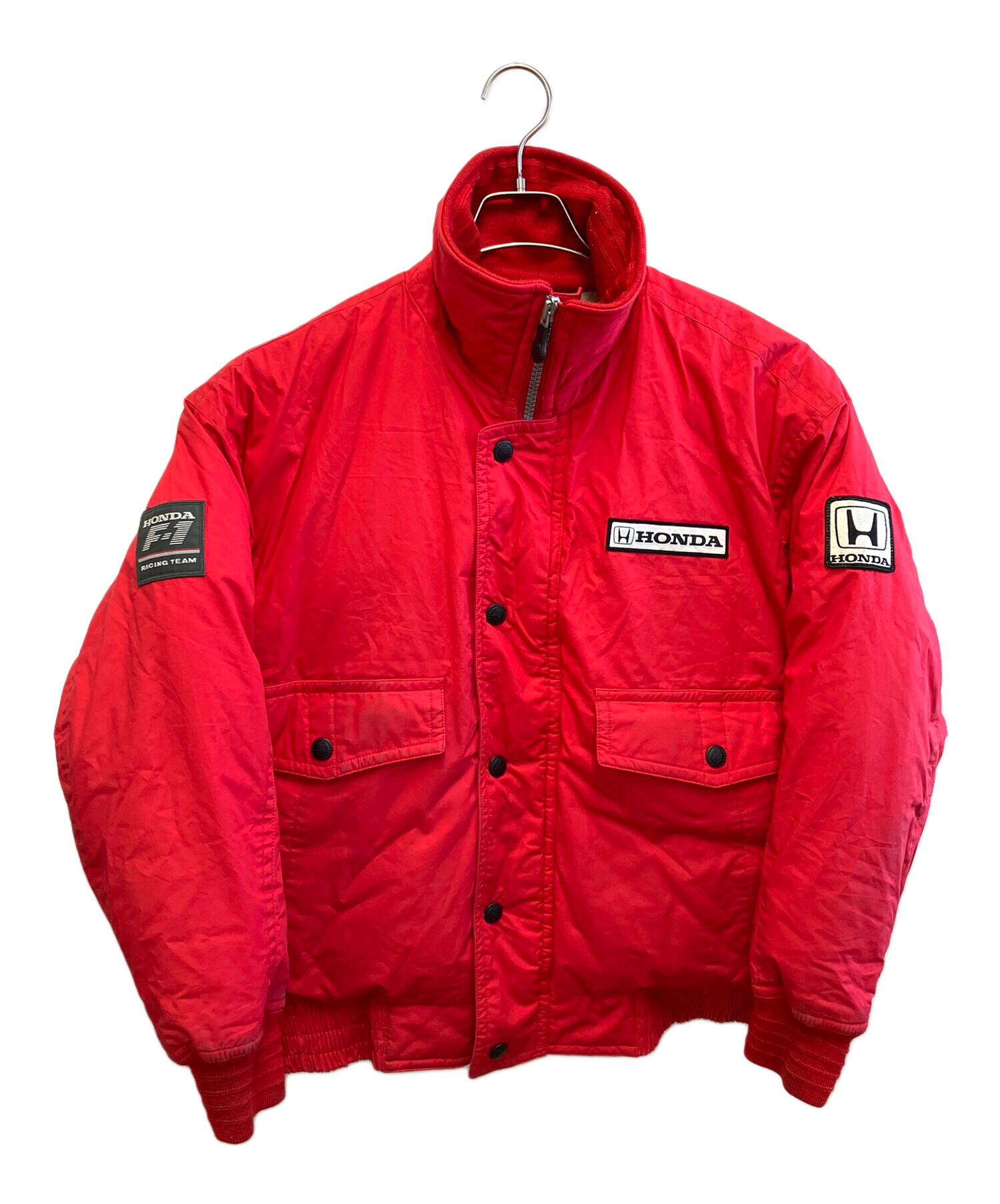 中古・古着通販】HONDA (ホンダ) ダウンジャケット レッド サイズ:L