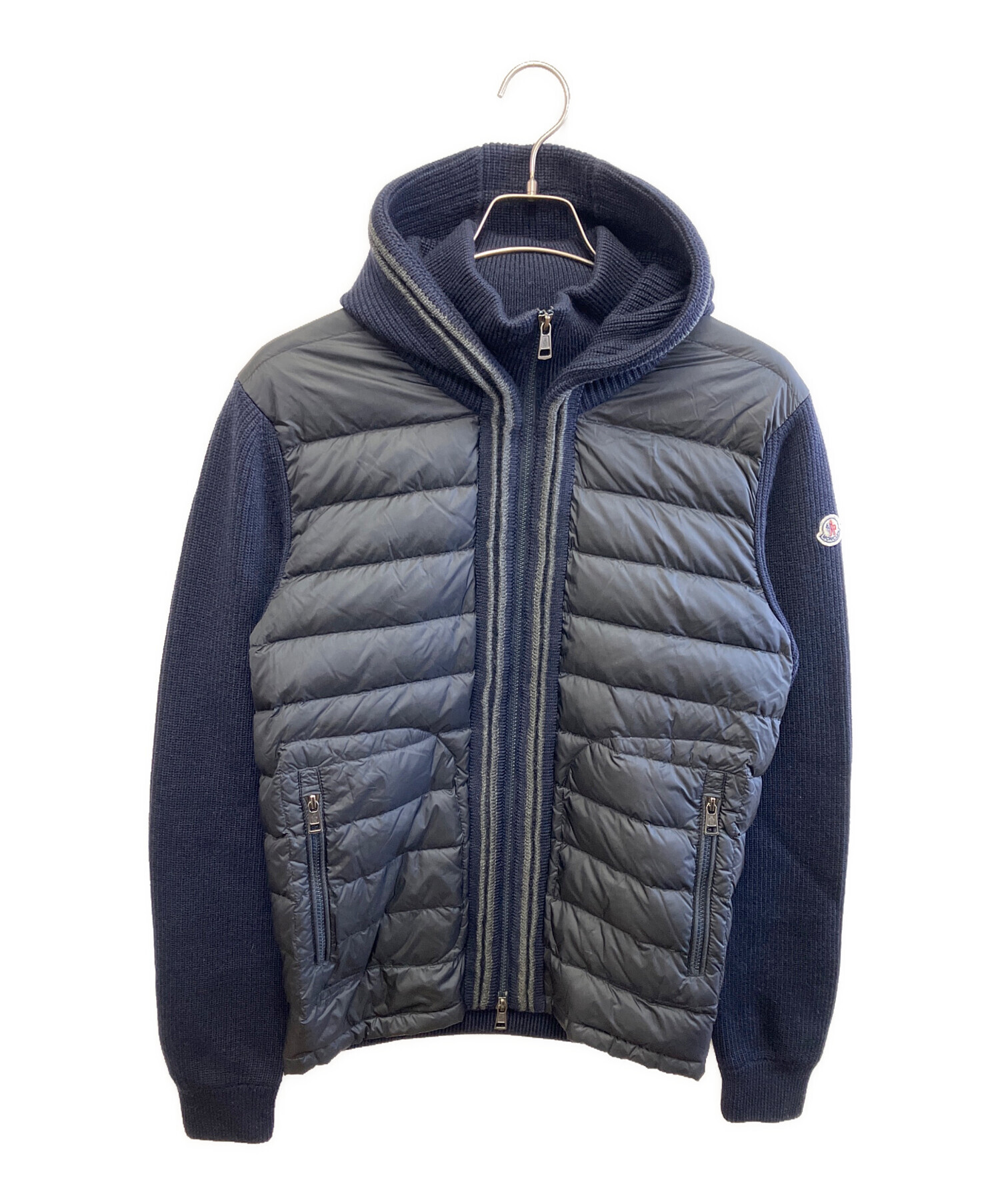 中古・古着通販】MONCLER (モンクレール) ダウンジャケット ブラック 