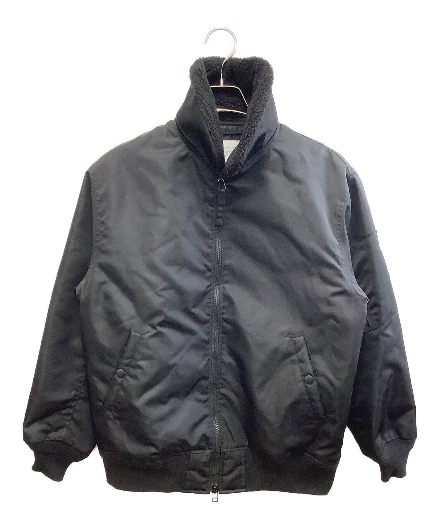中古・古着通販】victim&co (ヴィクティム) ブルゾン ブラック サイズ 