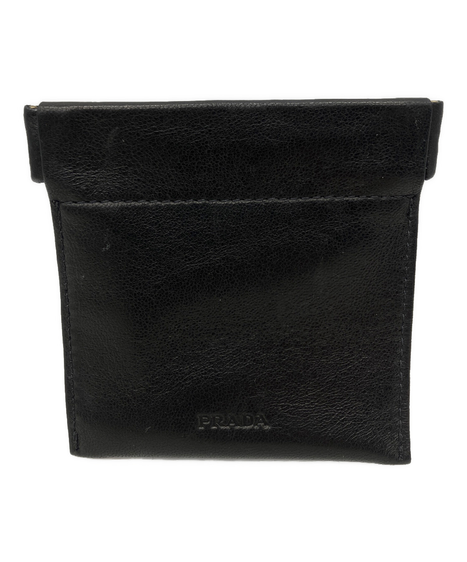 中古・古着通販】PRADA (プラダ) コインケース ブラック｜ブランド