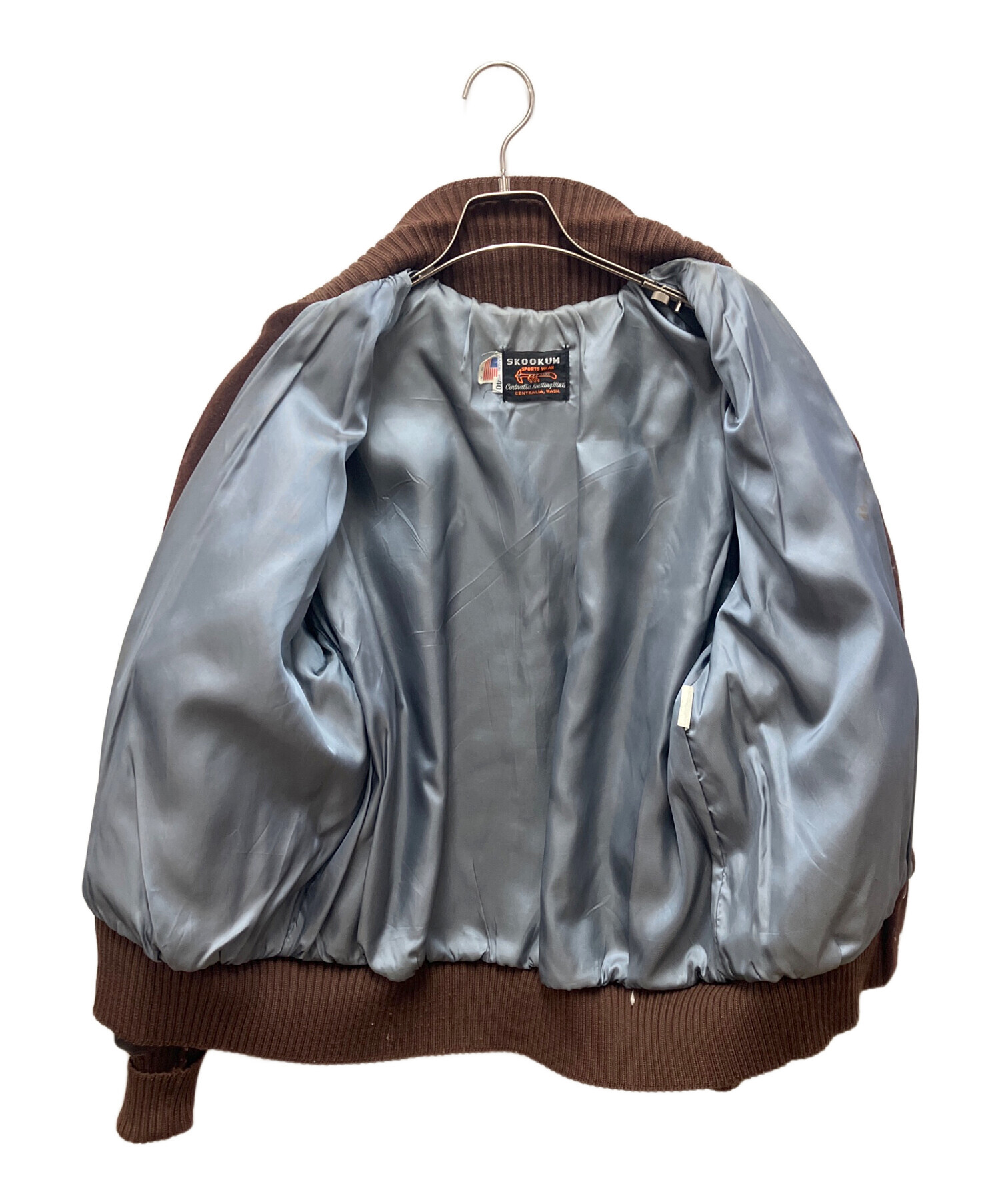 中古・古着通販】SKOOKUM (スクーカム) アワードジャケット ブラウン