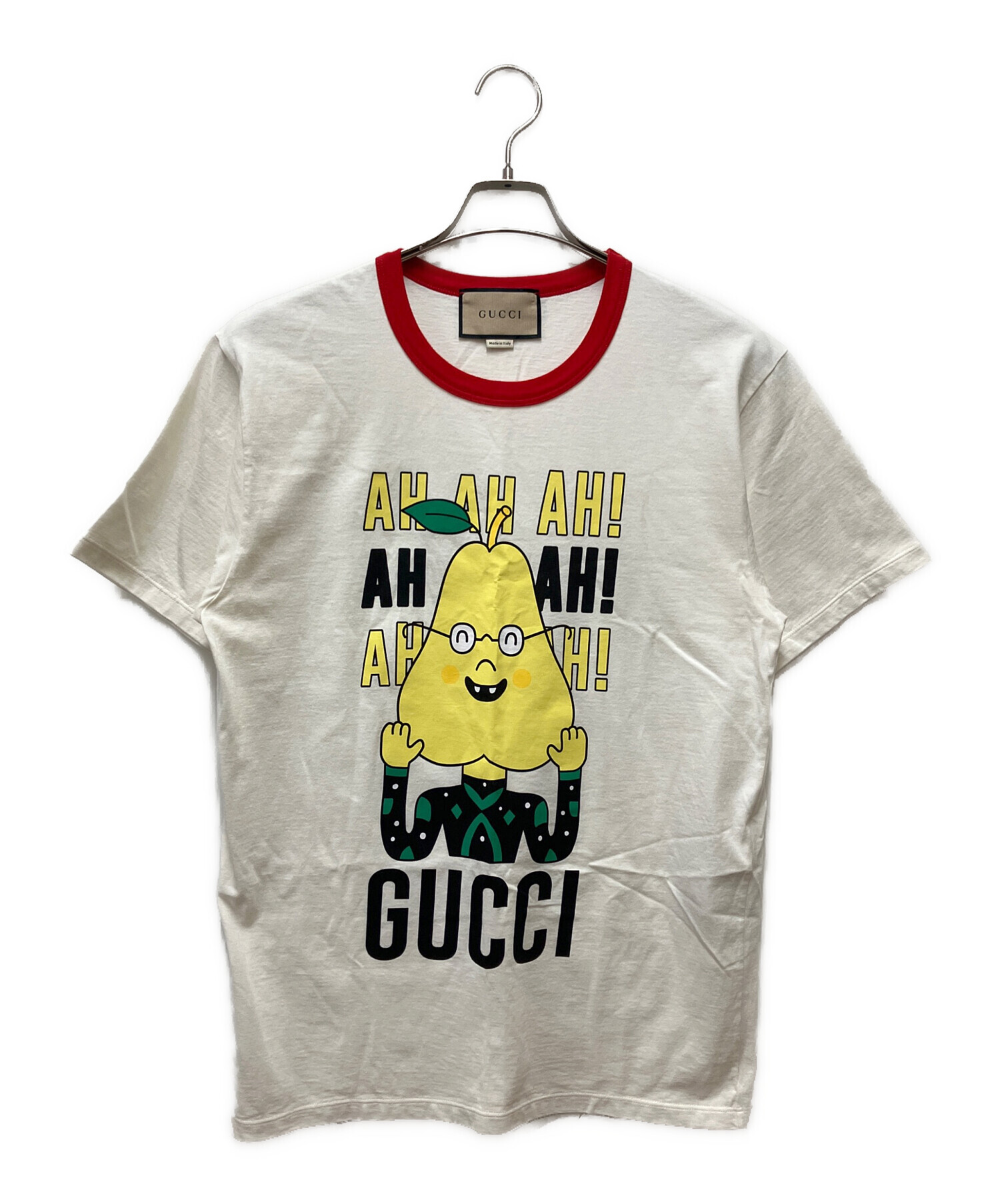 中古・古着通販】GUCCI (グッチ) 半袖Tシャツ ホワイト サイズ:XXS 