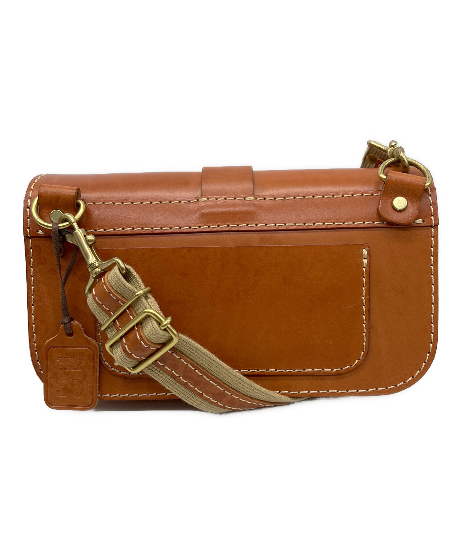 中古・古着通販】Herz (ヘルツ) ボディバッグ ブラウン｜ブランド