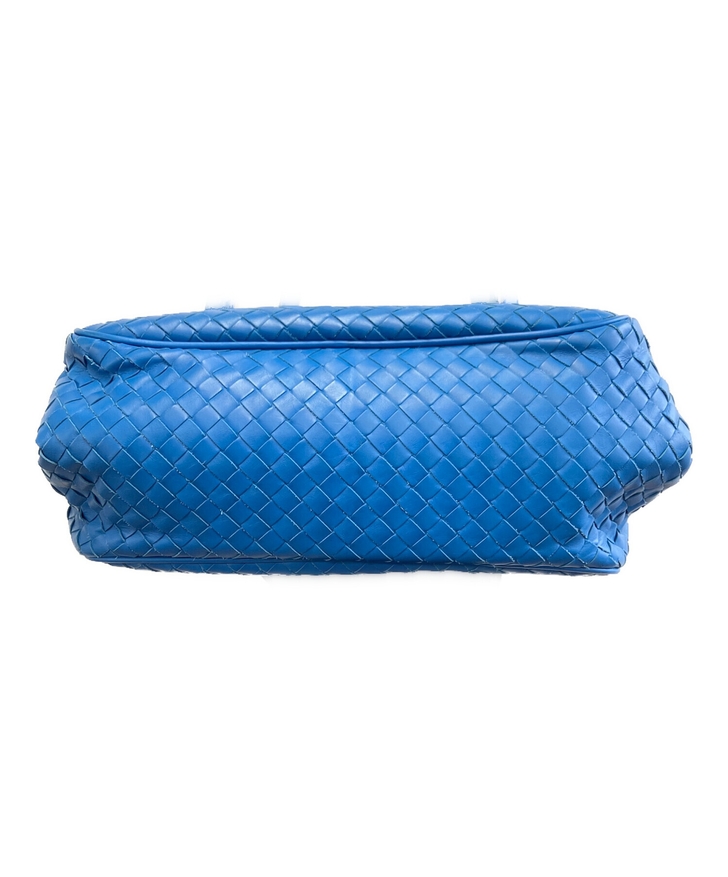 BOTTEGA VENETA ボッテガベネタ ショルダーバッグ  青 【古着】【中古】【送料無料】 中古・古着通販】BOTTEGA VENETA (ボッテガベネタ) ショルダーバッグ