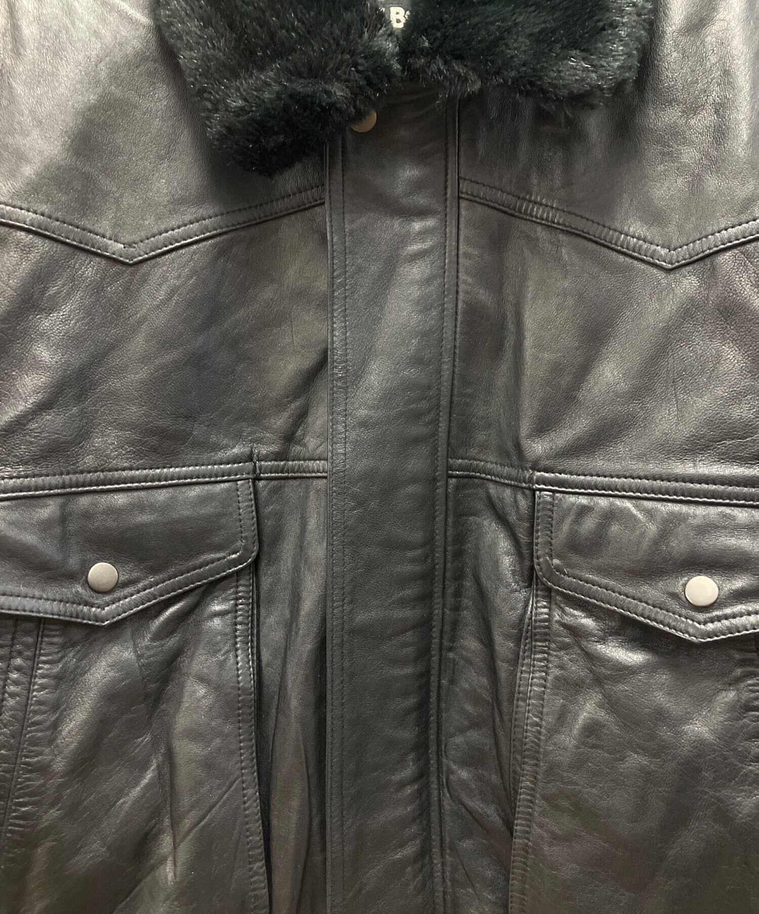 中古・古着通販】BUGLE BOY (ビューグルボーイ) レザージャケット