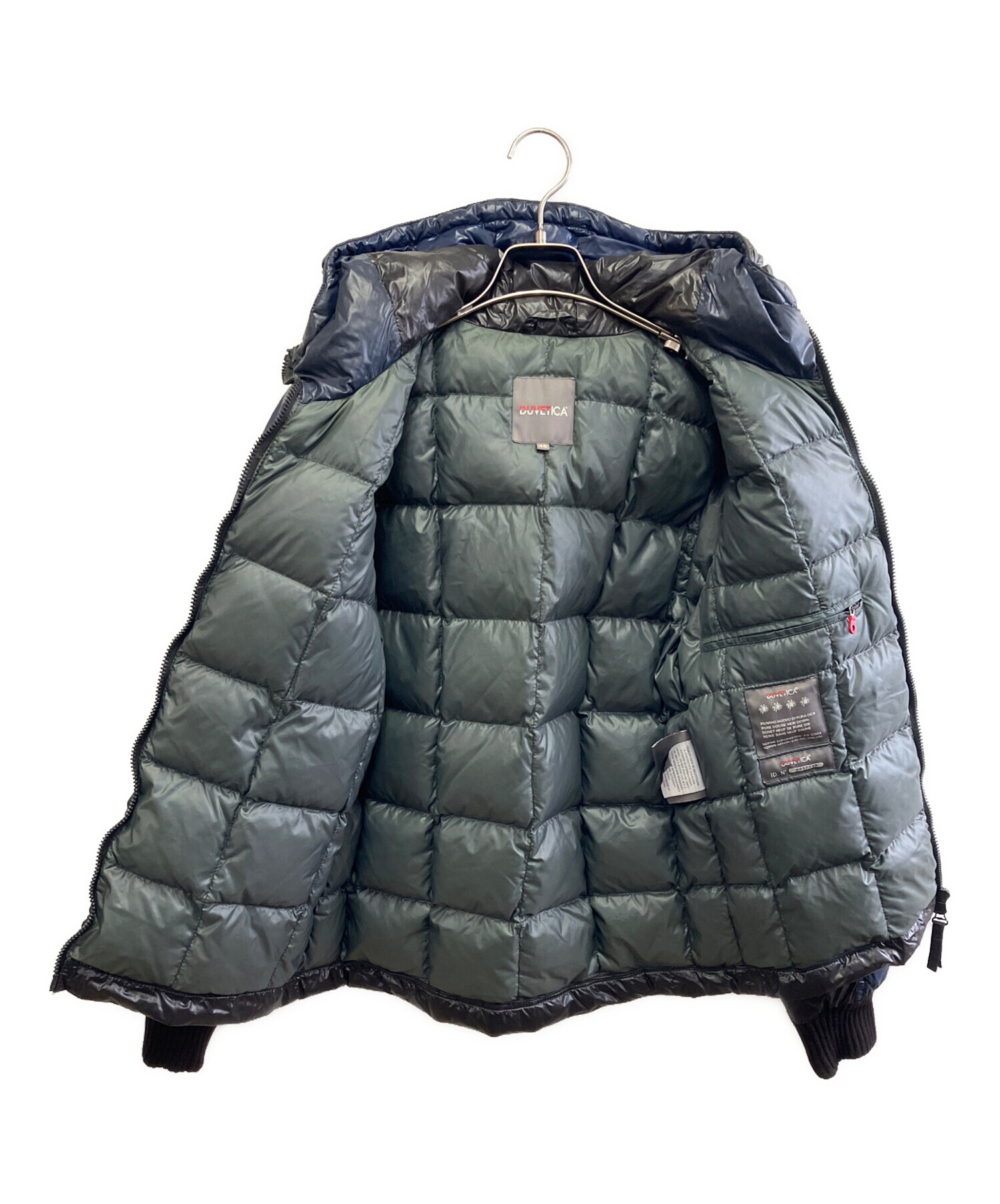 【未使用】DUVETICA リバーシブルダウンコート　サイズ46 ネイビー系 中古・古着通販】DUVETICA (デュベティカ) DUVETICA ダウン