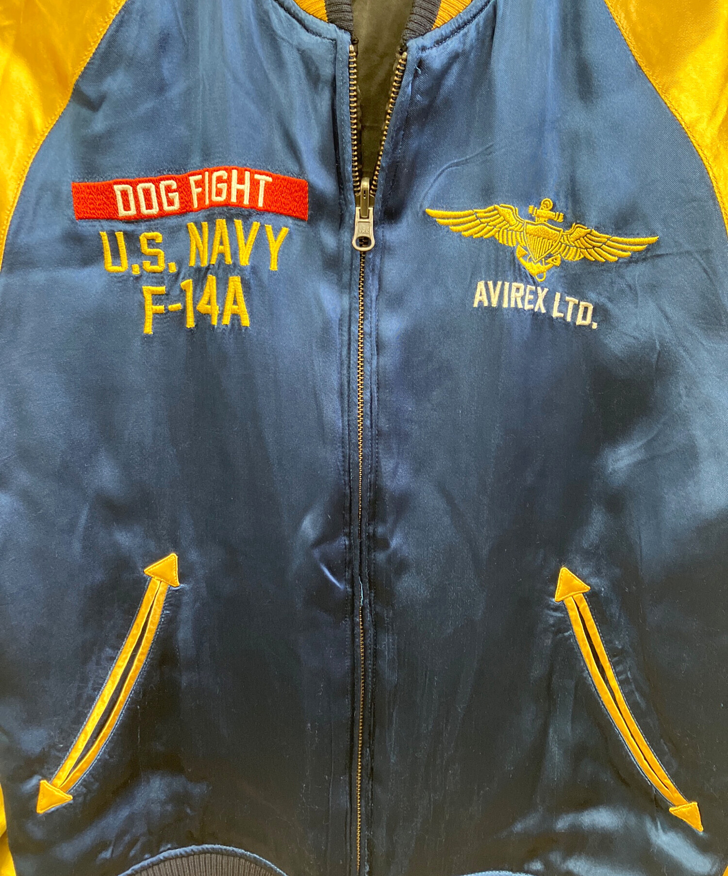 中古・古着通販】AVIREX (アヴィレックス) スカジャン ネイビー